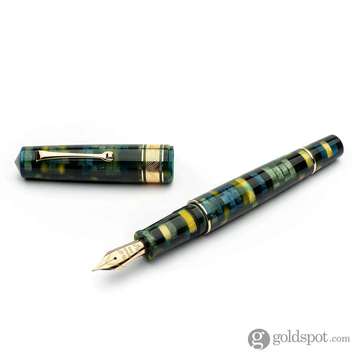 Leonardo Mosaico Fountain Pen in Baobab - Image 3