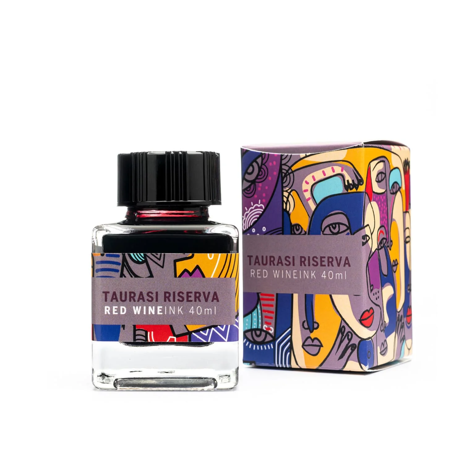 Leonardo Officina Bottled Ink in Taurasi Red Wine - 40 mL