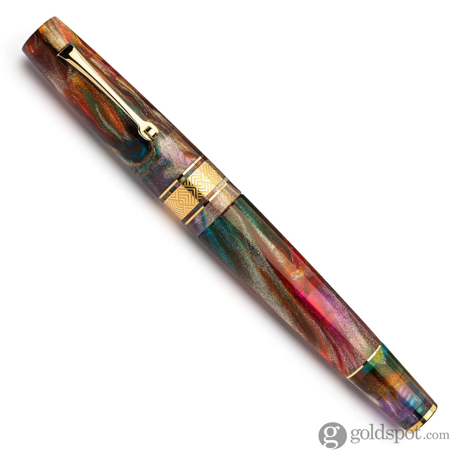 Leonardo Supernova Fountain Pen in Brooks PM5 No. 8 Size 14kt Gold - Image 5