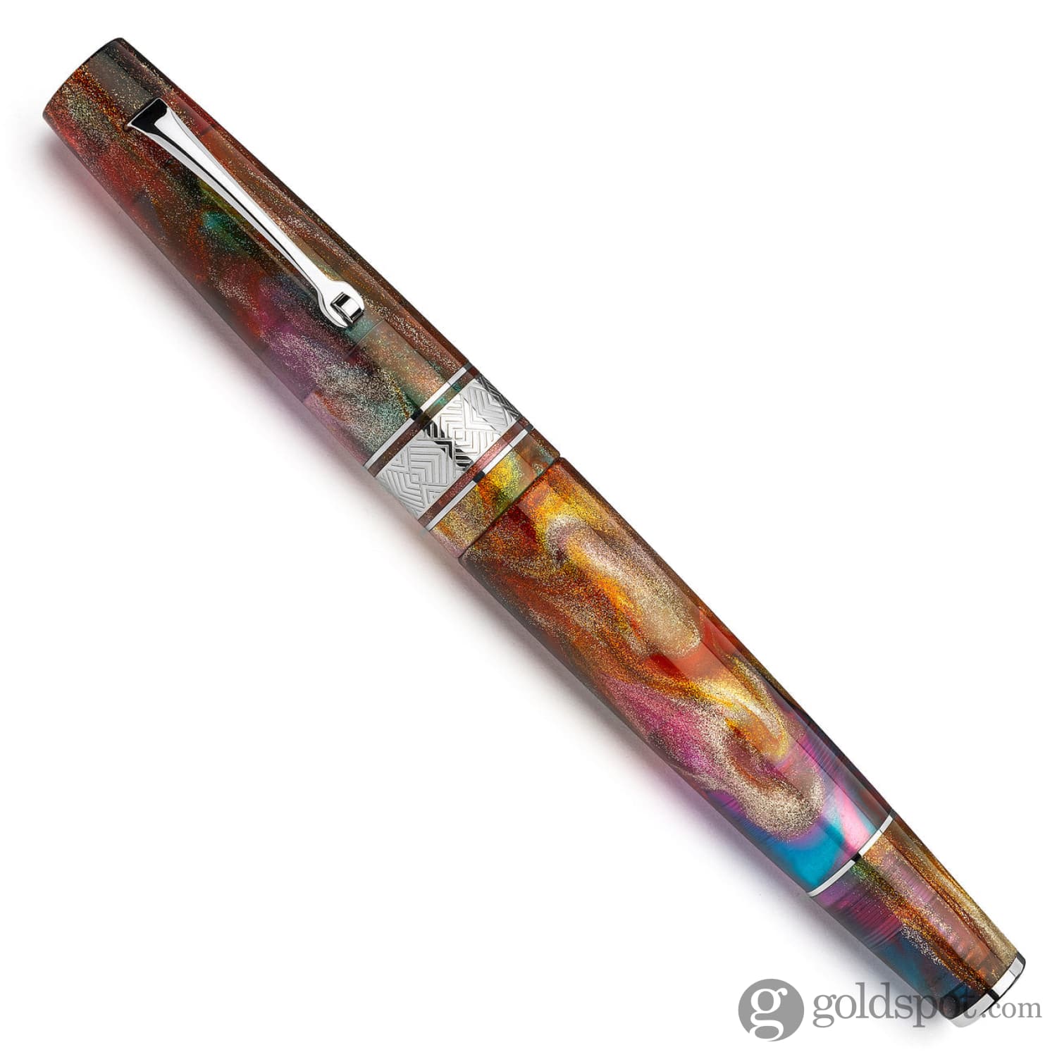 Leonardo Supernova Fountain Pen in Brooks PM5 No. 8 Size 14kt Gold - Image 6