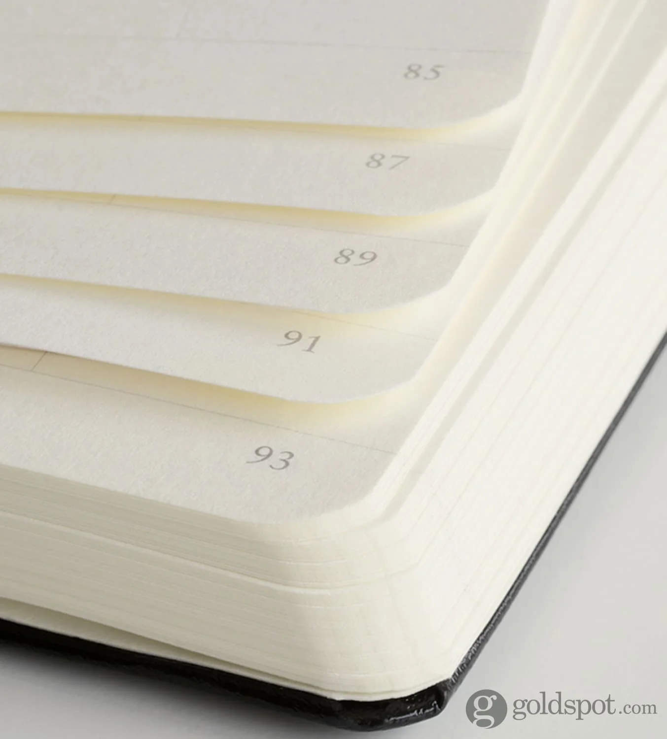 Leuchtturm 1917 Ruled Hardcover Lined Notebook in Black - A5 - Image 3