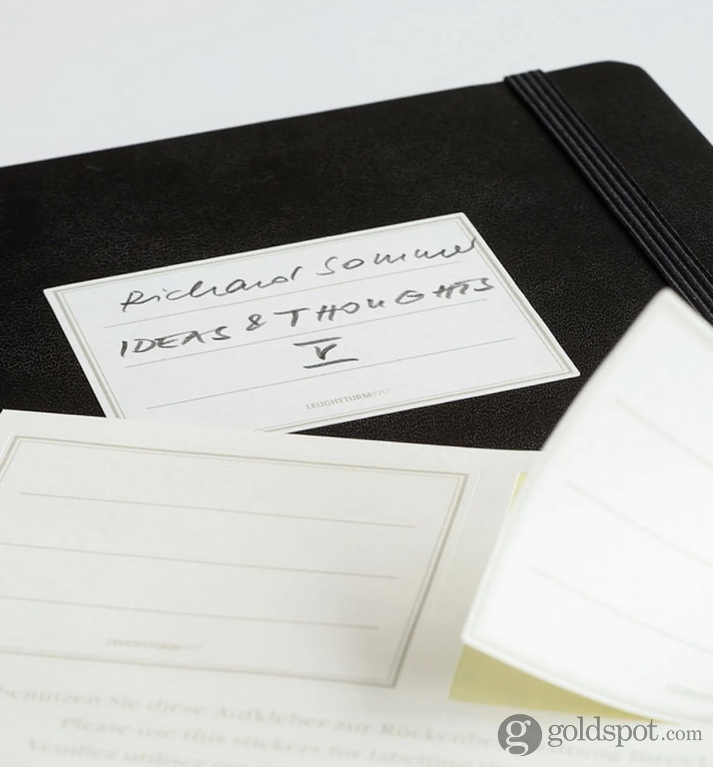 Leuchtturm 1917 Pocket Softcover Notebook in Black in Dot Grid - A6 - Image 3