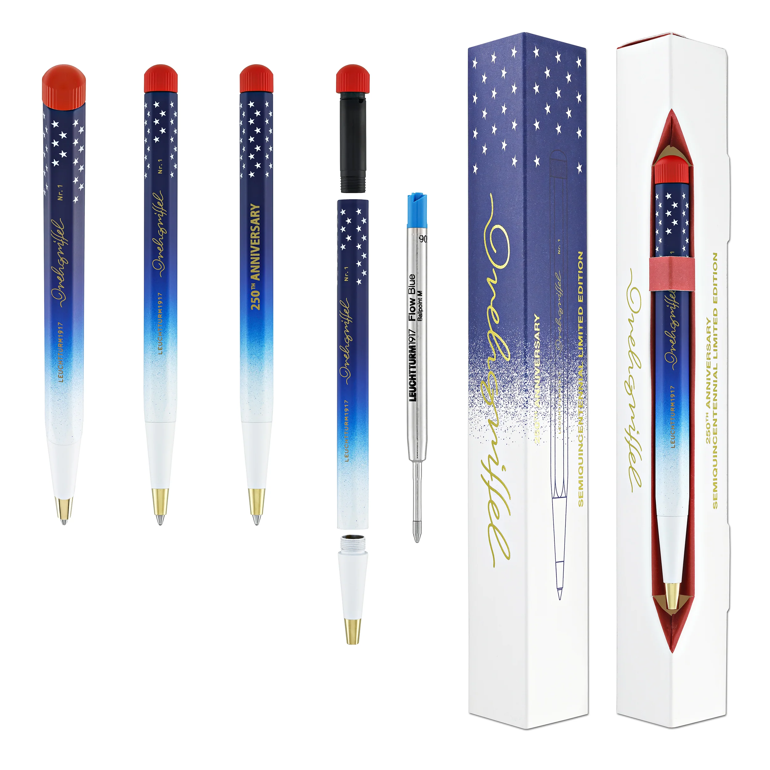 Leuchtturm 1917 Drehgriffel Nr. 1 Gradient Ballpoint Pen in 250th Anniversary - Limited Edition - Image 6