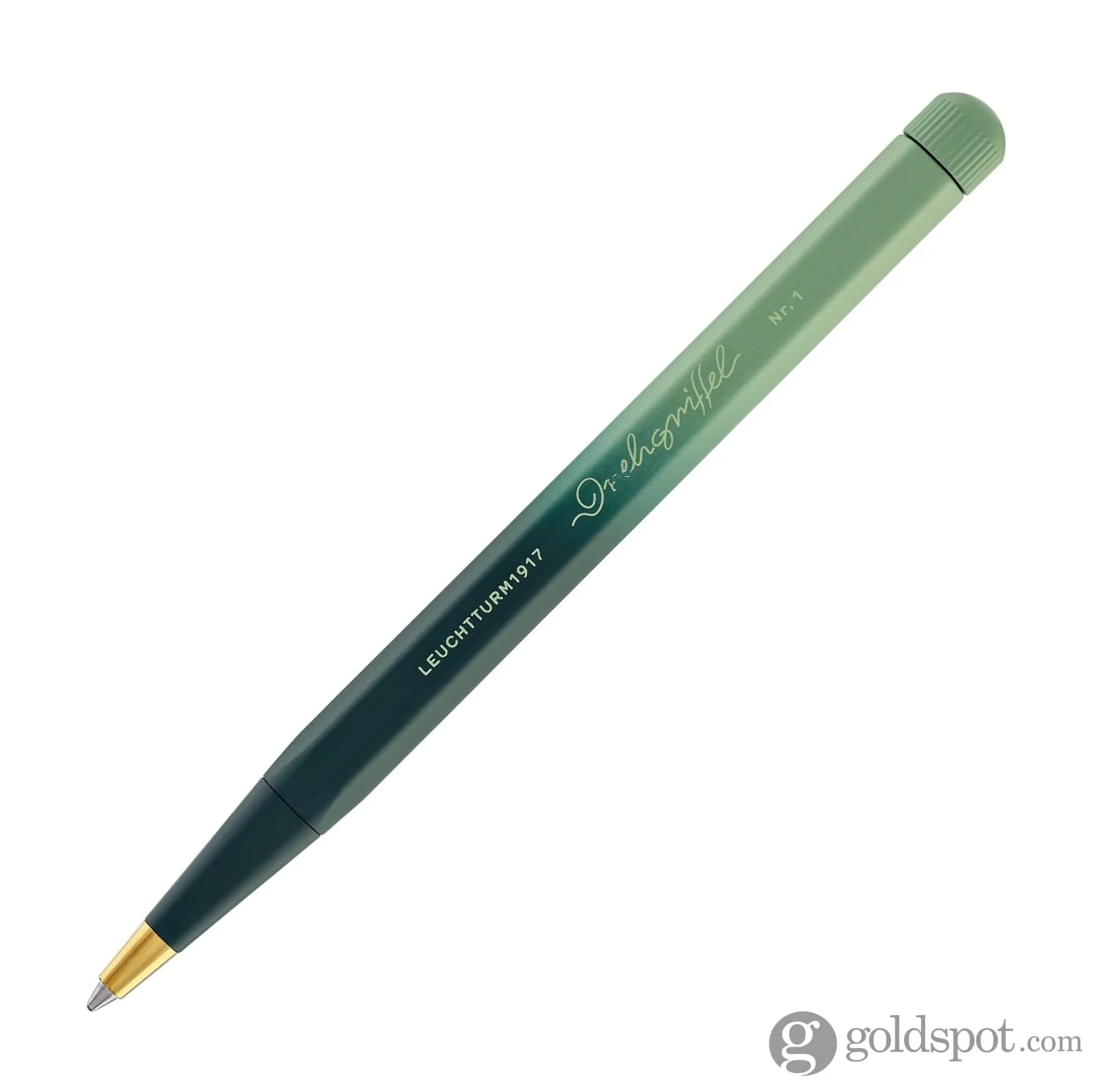 Leuchtturm 1917 Drehgriffel Nr. 1 Gradient Ballpoint Pen in Forest Green / Sage - Image 3