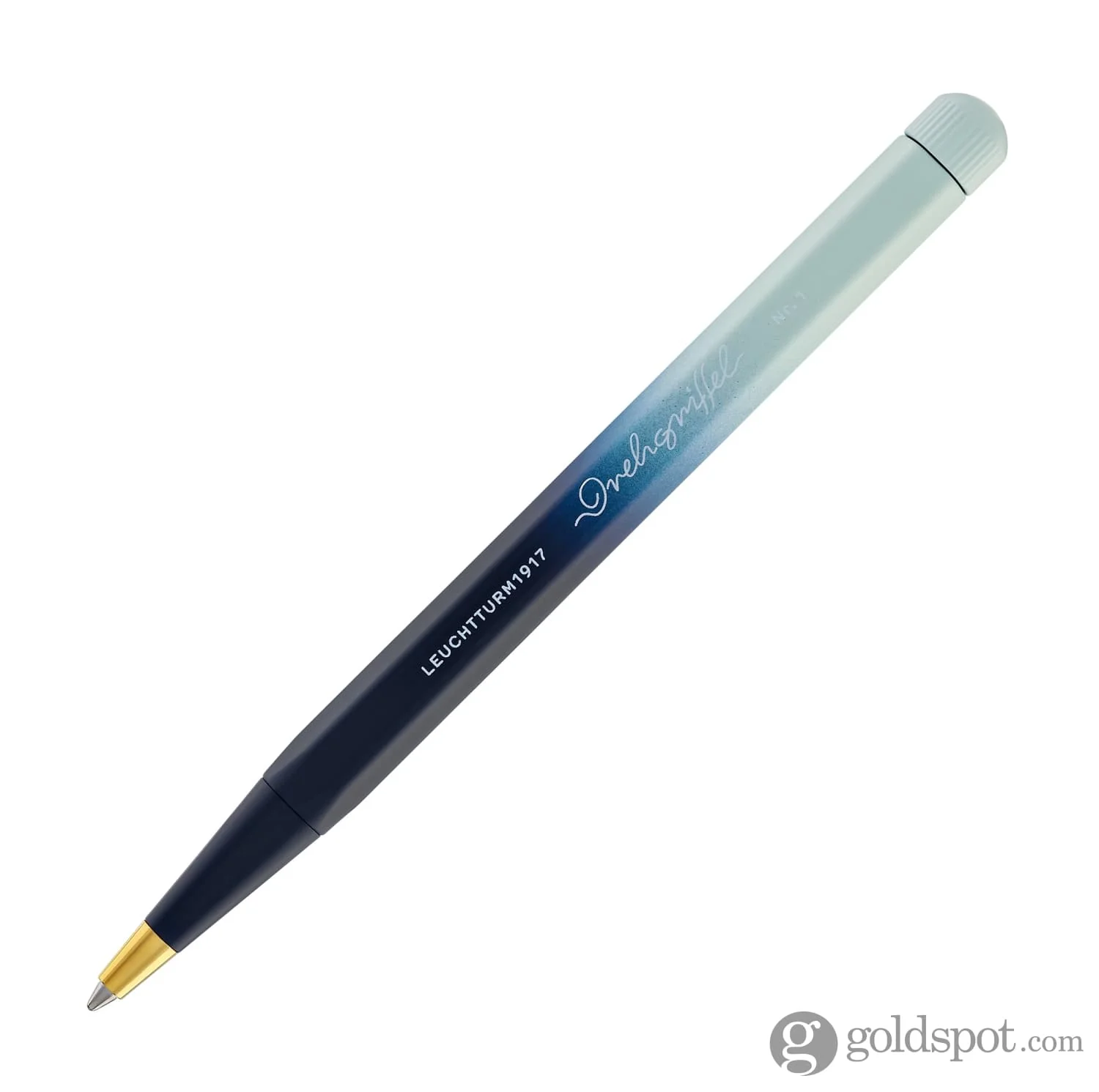 Leuchtturm 1917 Drehgriffel Nr. 1 Gradient Ballpoint Pen in Navy / Mint Green - Image 3