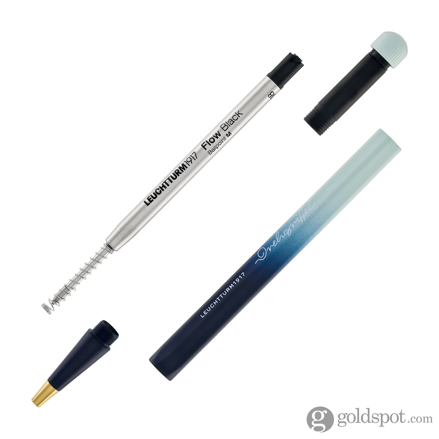 Leuchtturm 1917 Drehgriffel Nr. 1 Gradient Ballpoint Pen in Navy / Mint Green - Image 5