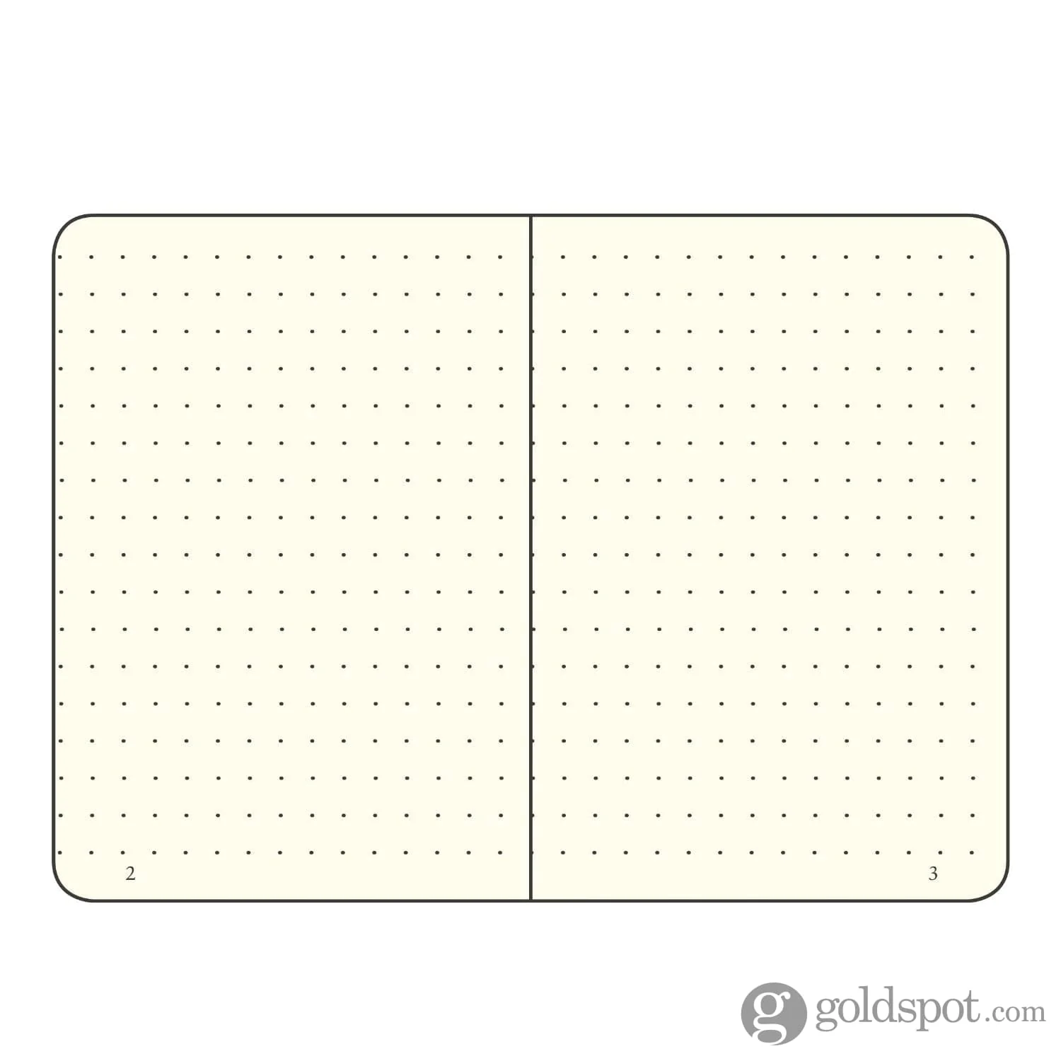 Leuchtturm 1917 Hardcover Dot Grid Notebook in Forest Green - A5 - Image 2