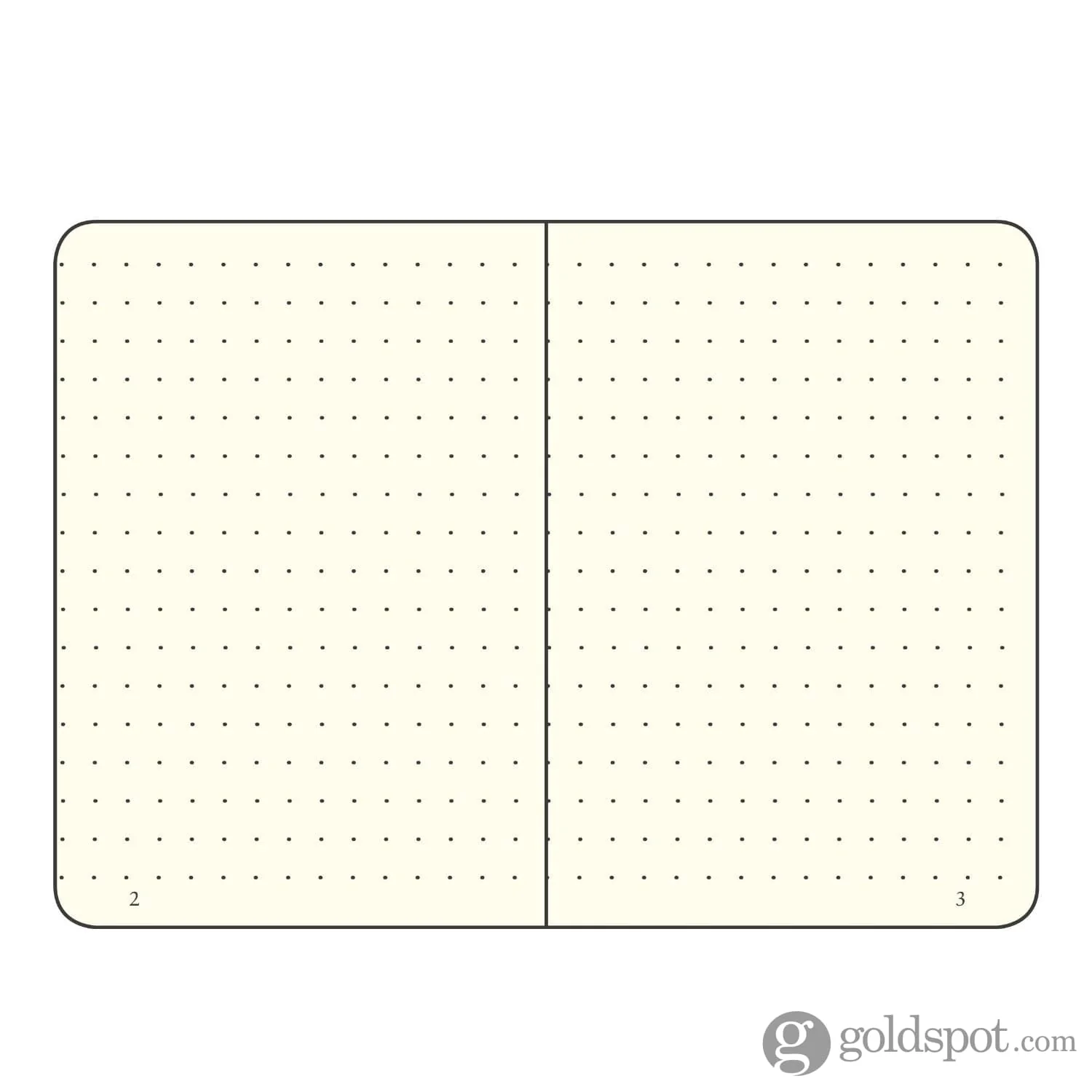 Leuchtturm 1917 Hardcover Dot Grid Notebook in Lemon Yellow - A5 - Image 3