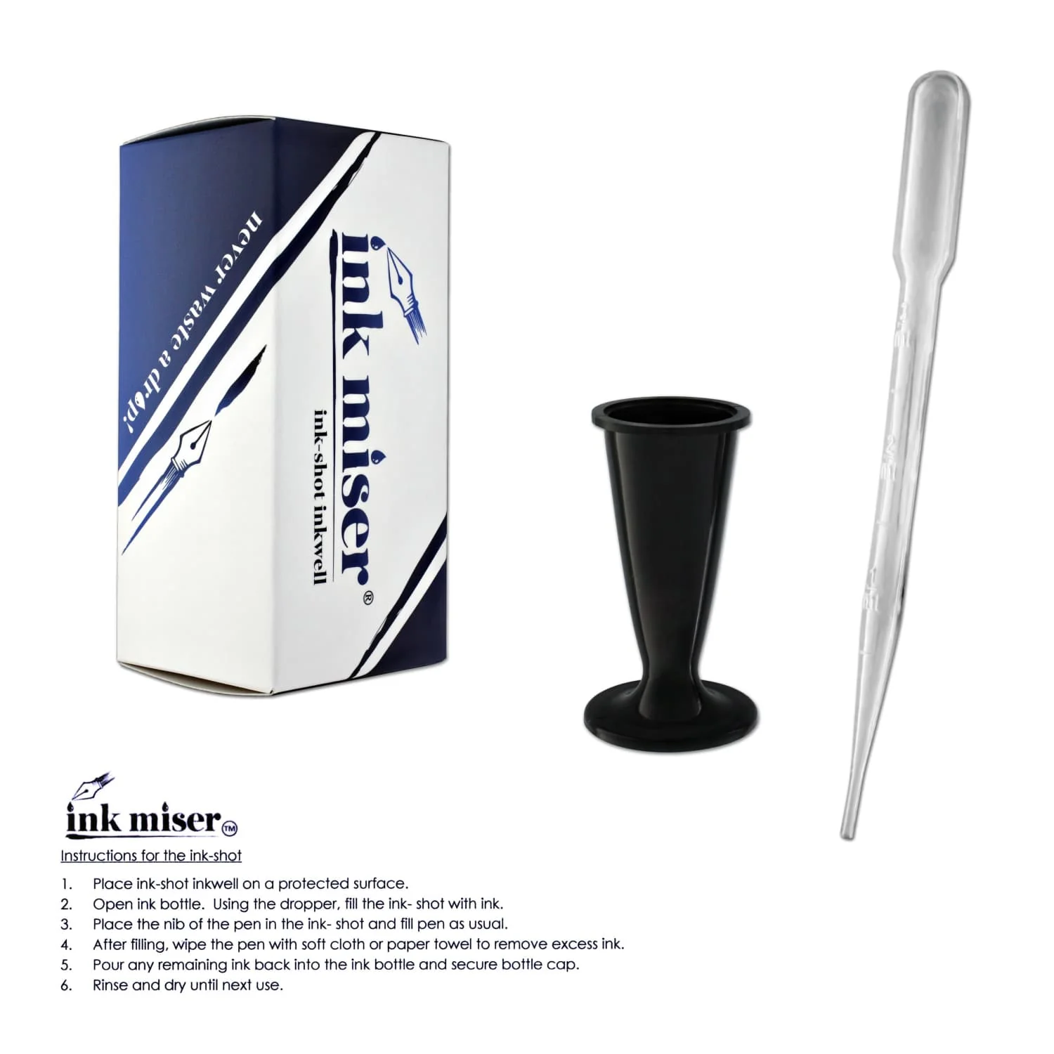 Ink Miser Ink Shot in Black