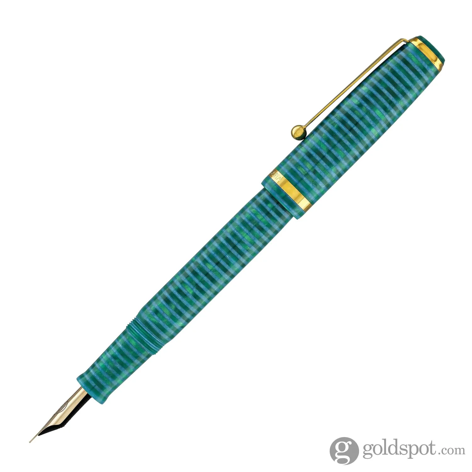 Magna Carta MAG 650 Fountain Pen in Cyanic - 14kt Gold Flex Nib - Image 3