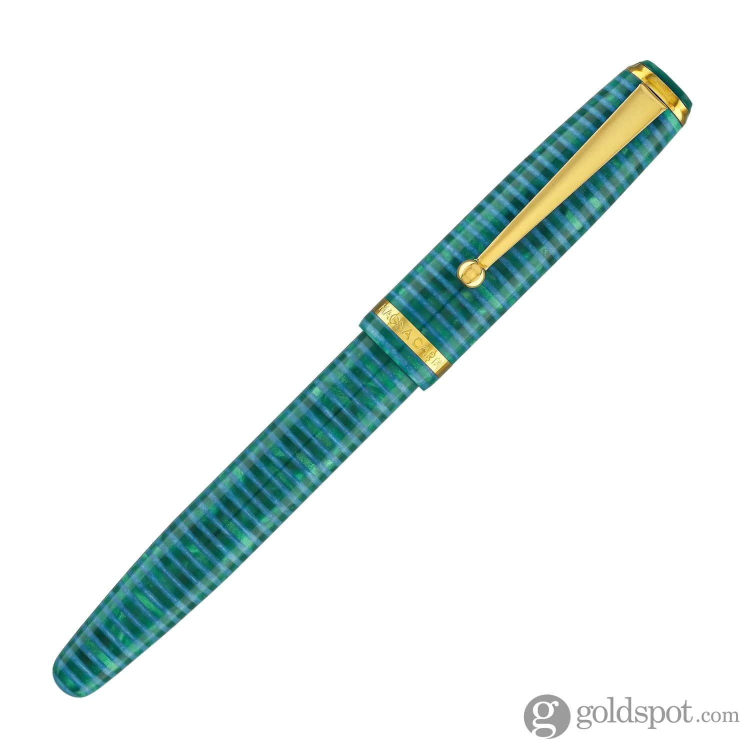 Magna Carta MAG 650 Fountain Pen in Cyanic - 14kt Gold Flex Nib - Image 4
