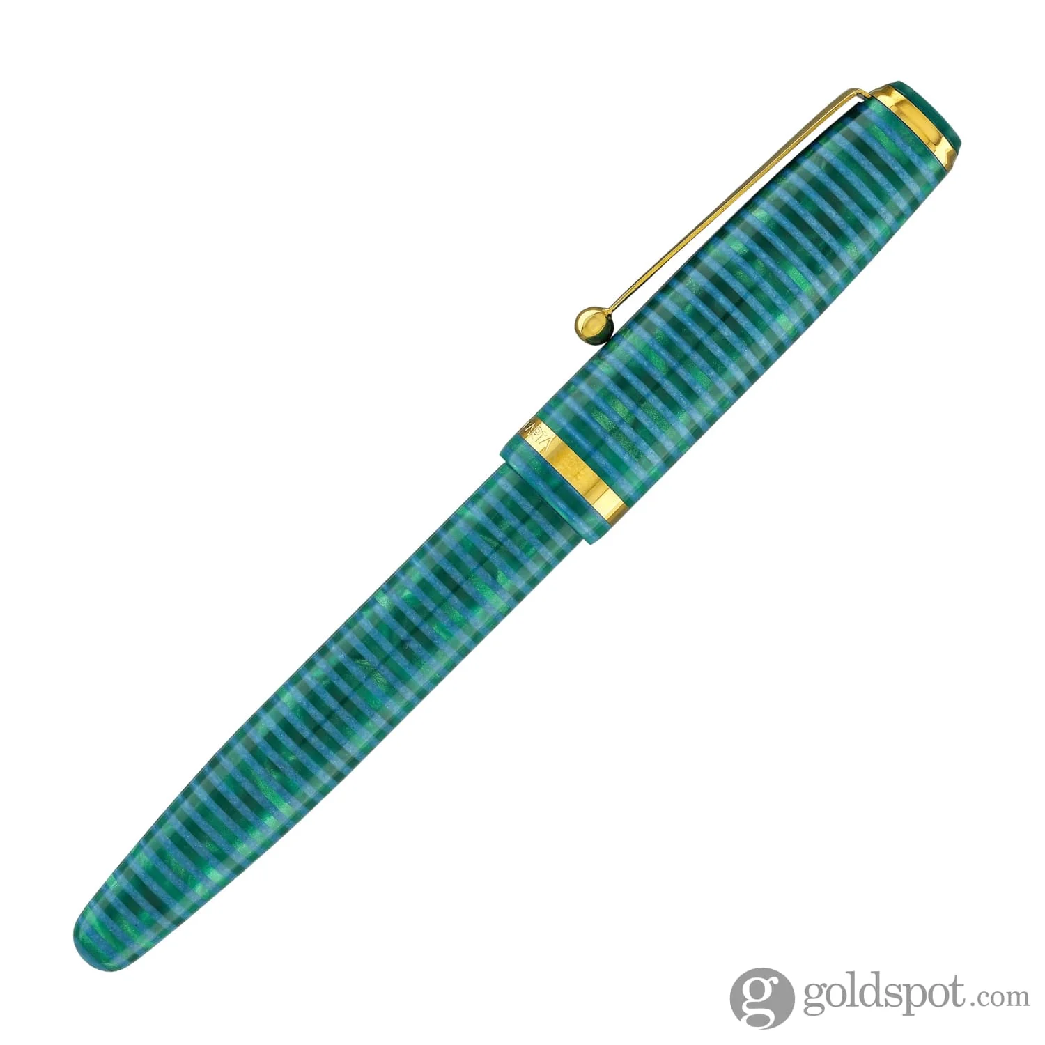 Magna Carta MAG 650 Fountain Pen in Cyanic - 14kt Gold Flex Nib - Image 5