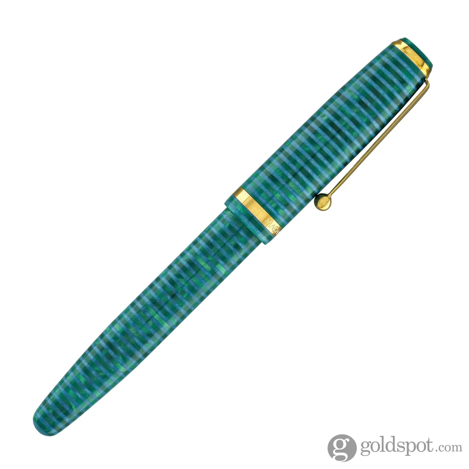 Magna Carta MAG 650 Fountain Pen in Cyanic - 14kt Gold Flex Nib - Image 6
