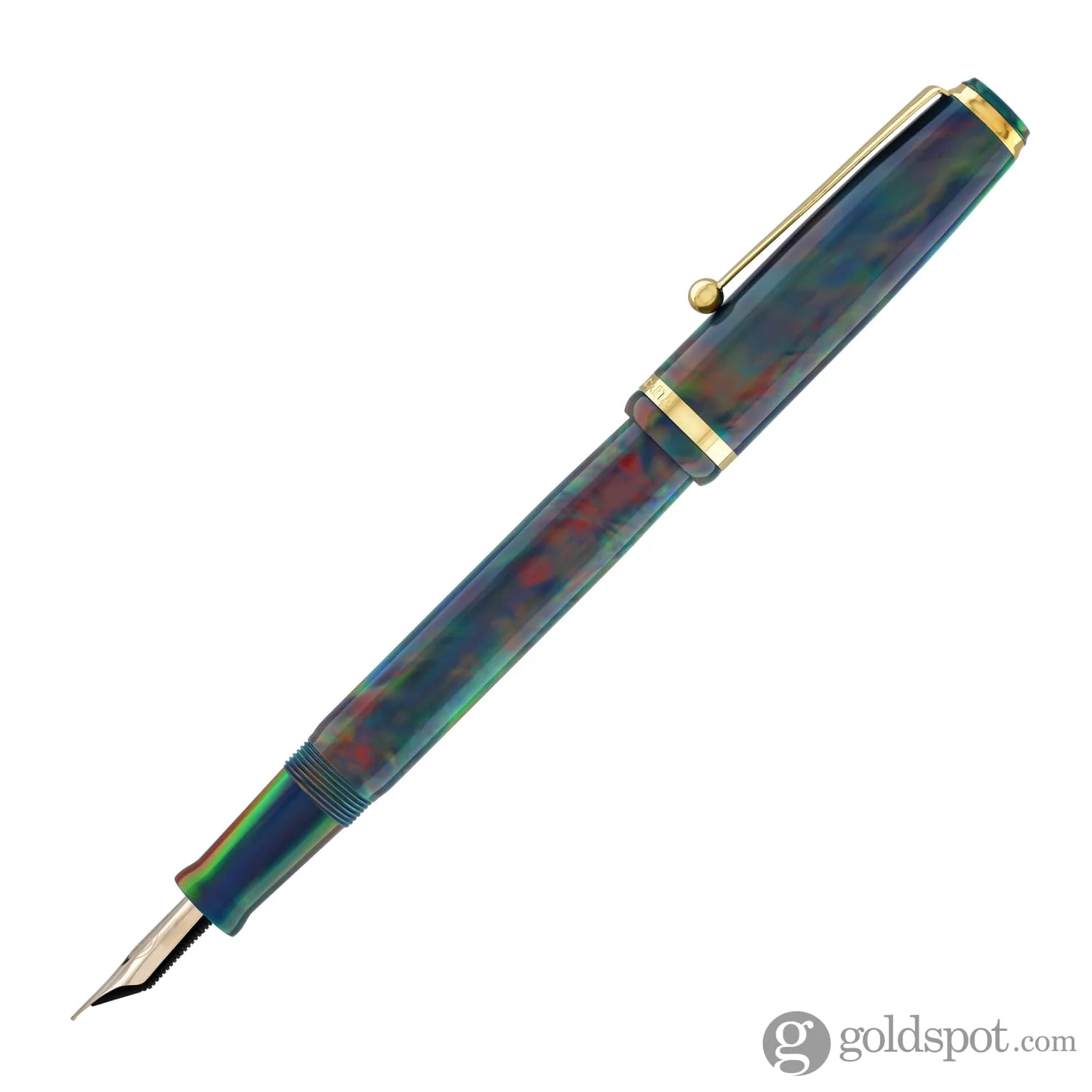 Magna Carta MAG 650 Fountain Pen in OPAREX Lava Black - 14kt Gold Flex Nib - Image 6