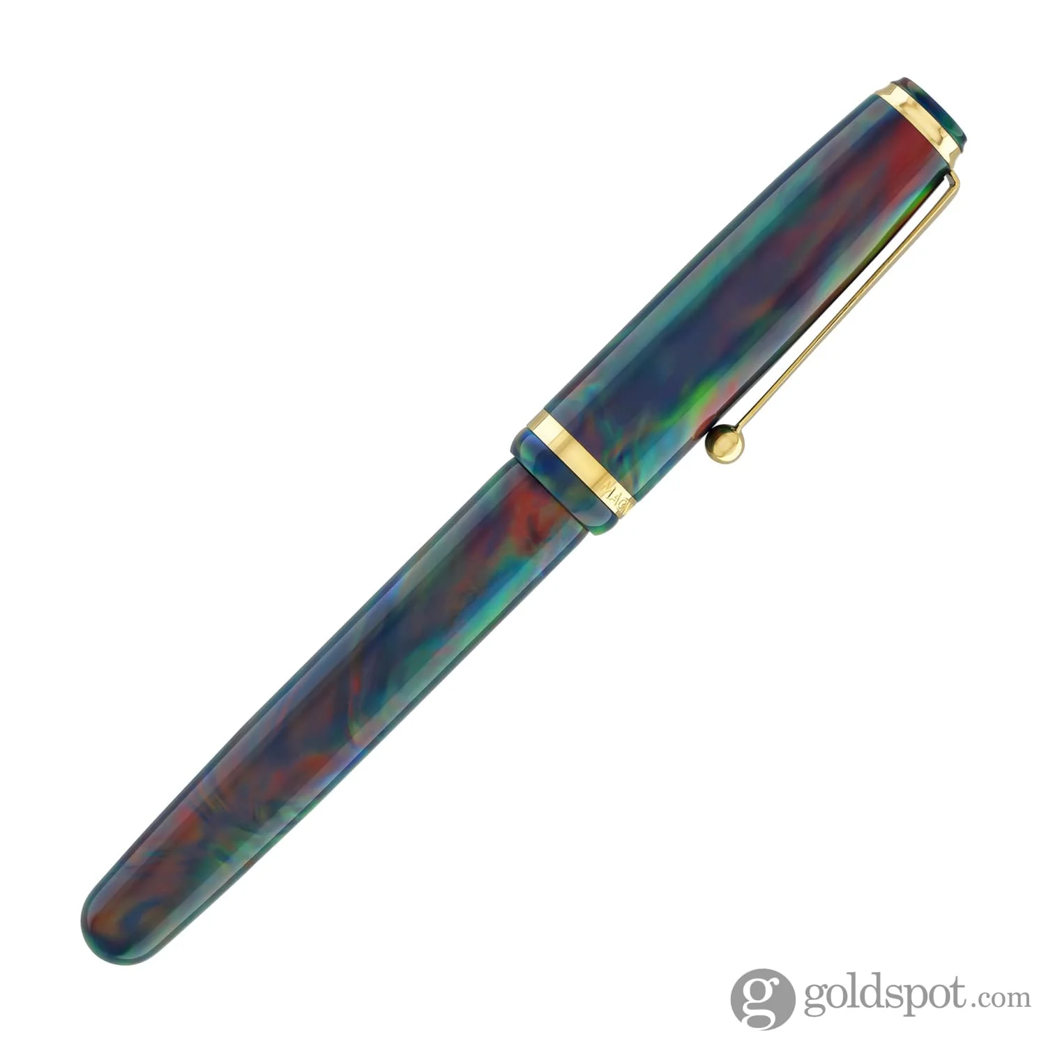 Magna Carta MAG 650 Fountain Pen in OPAREX Lava Black - 14kt Gold Flex Nib - Image 8