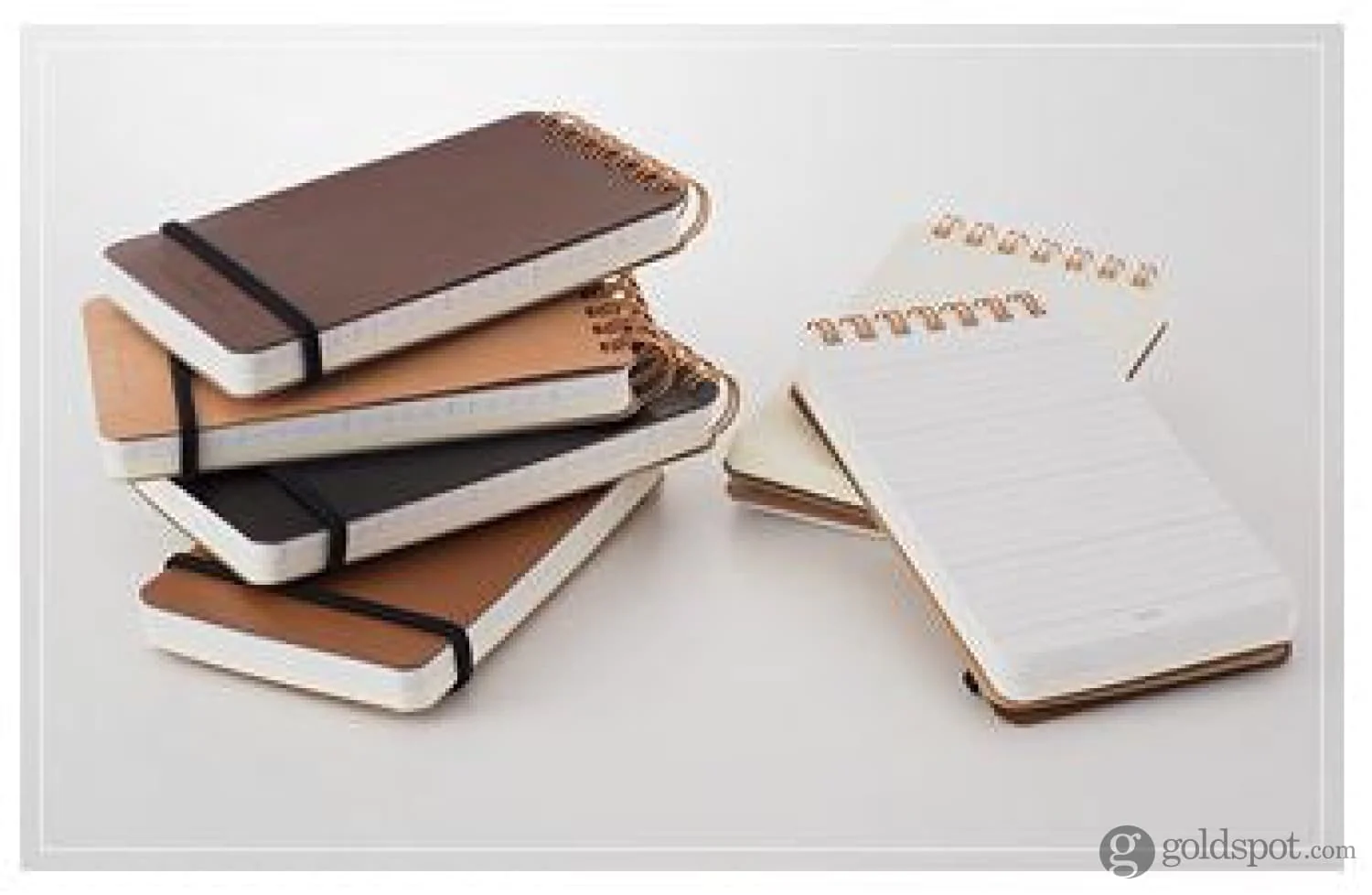 Midori Grain Memo Pad in Dark Brown - Image 4