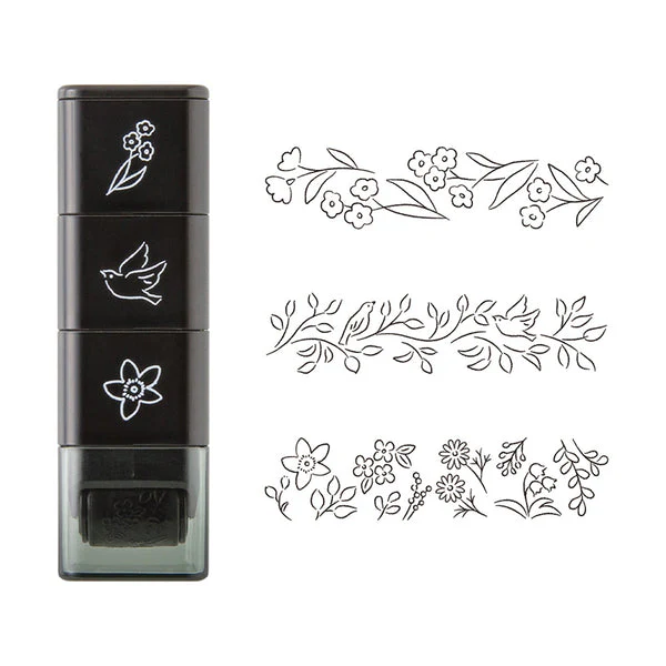 Midori Paintable Roller Stamp in Plant - Image 3