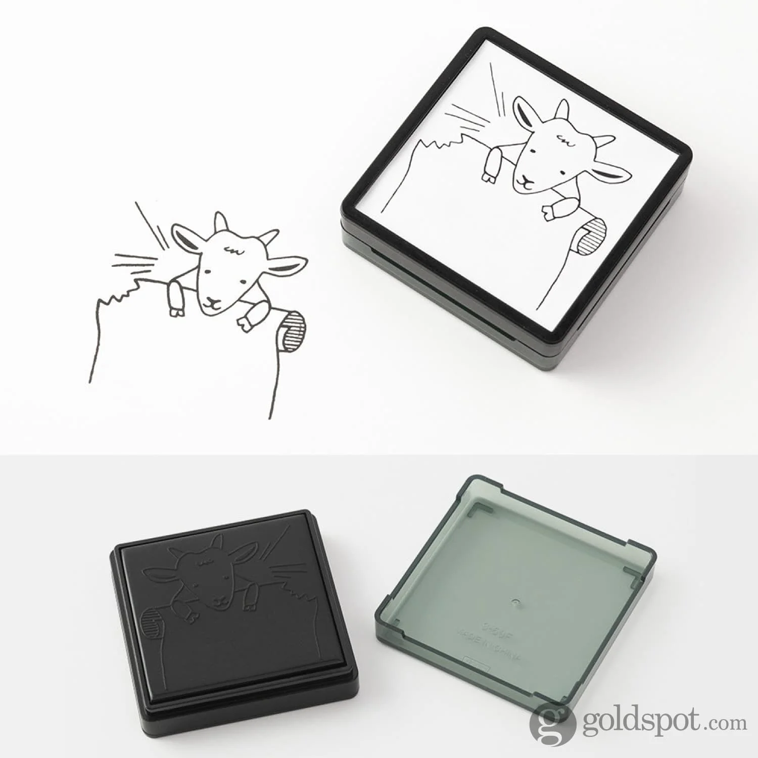Midori Paintable Stamp Pre-Inked in Goat - Image 3