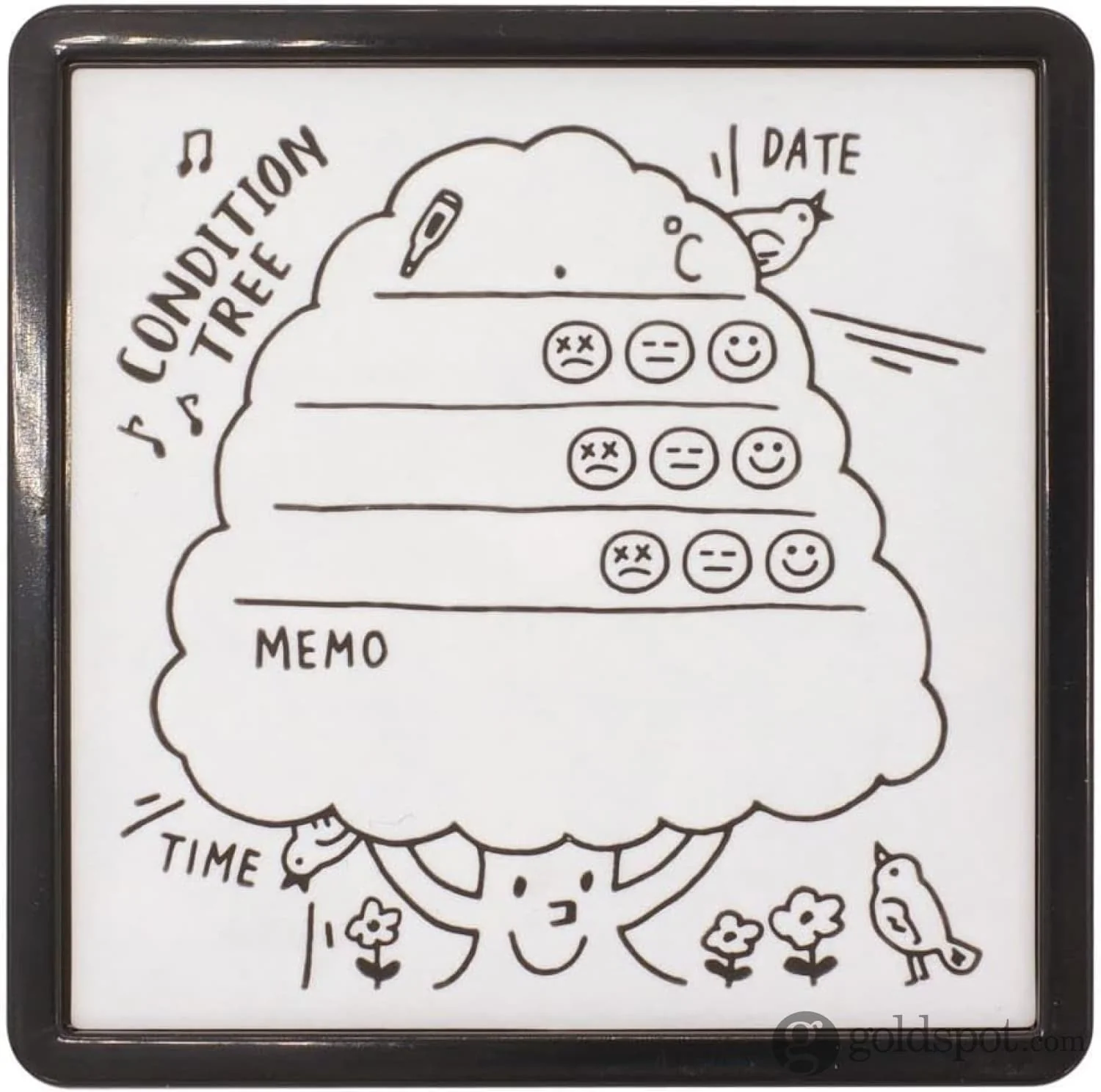Midori Paintable Stamp Pre-Inked in Health Management - Image 3