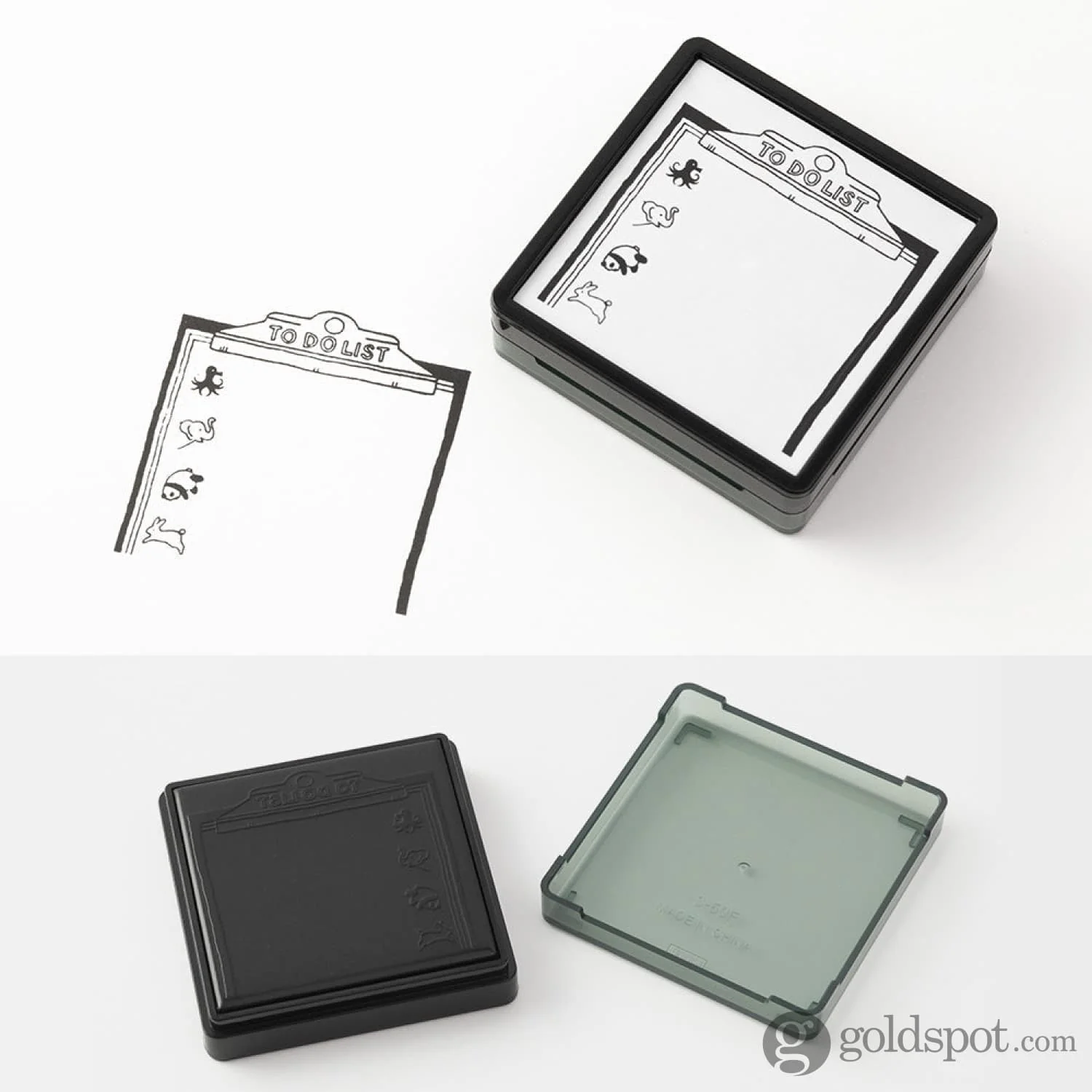 Midori Paintable Stamp Pre-Inked in To Do List - Image 4