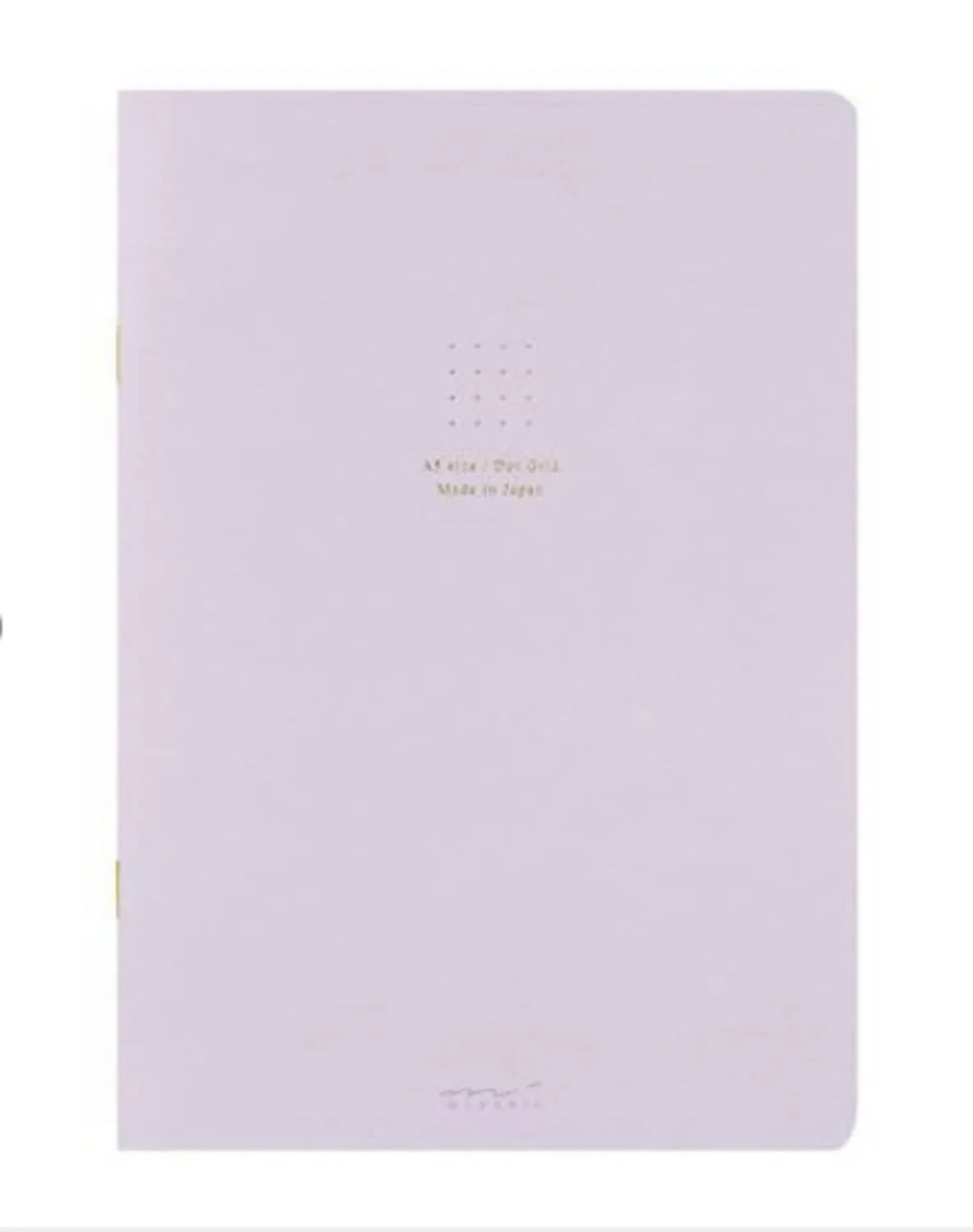 Midori Soft Color A5 Notebook in Purple - Dot Grid