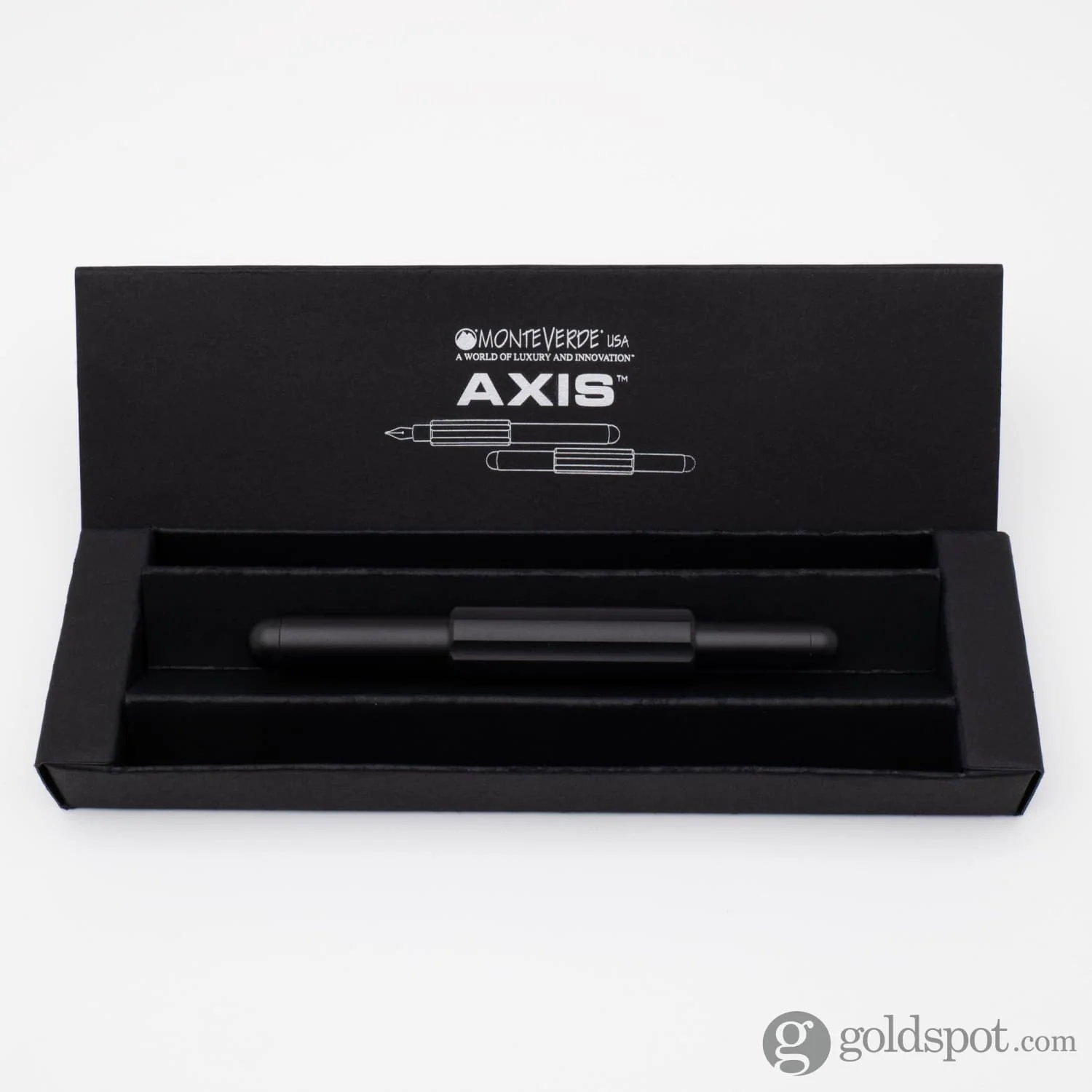 Monteverde Axis Fountain Pen in Black - Image 9