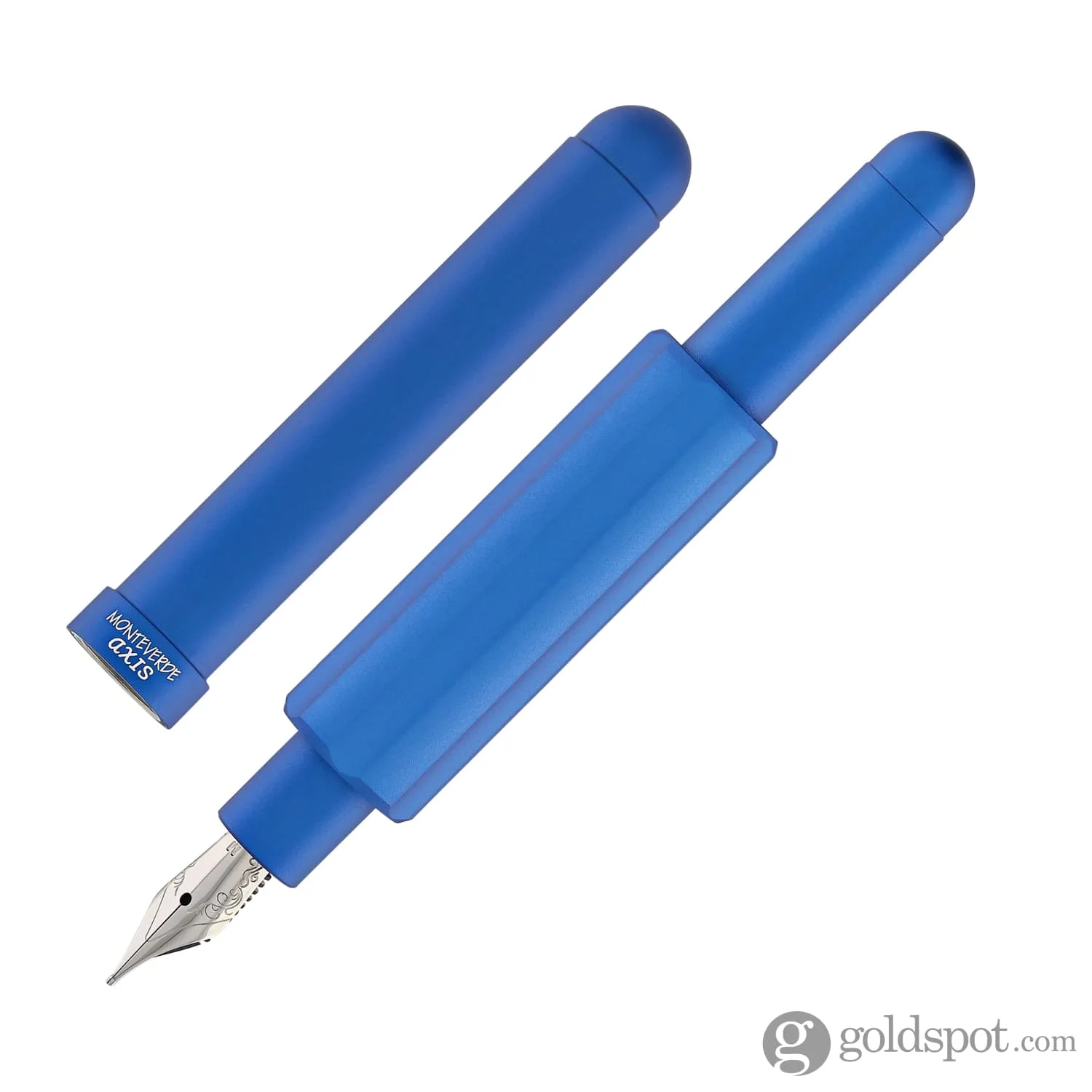 Monteverde Axis Fountain Pen in Blue - Image 3