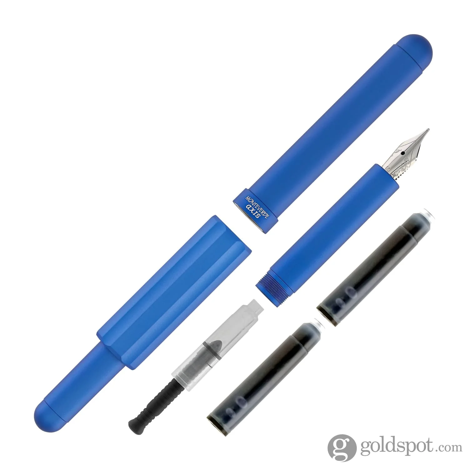 Monteverde Axis Fountain Pen in Blue - Image 7