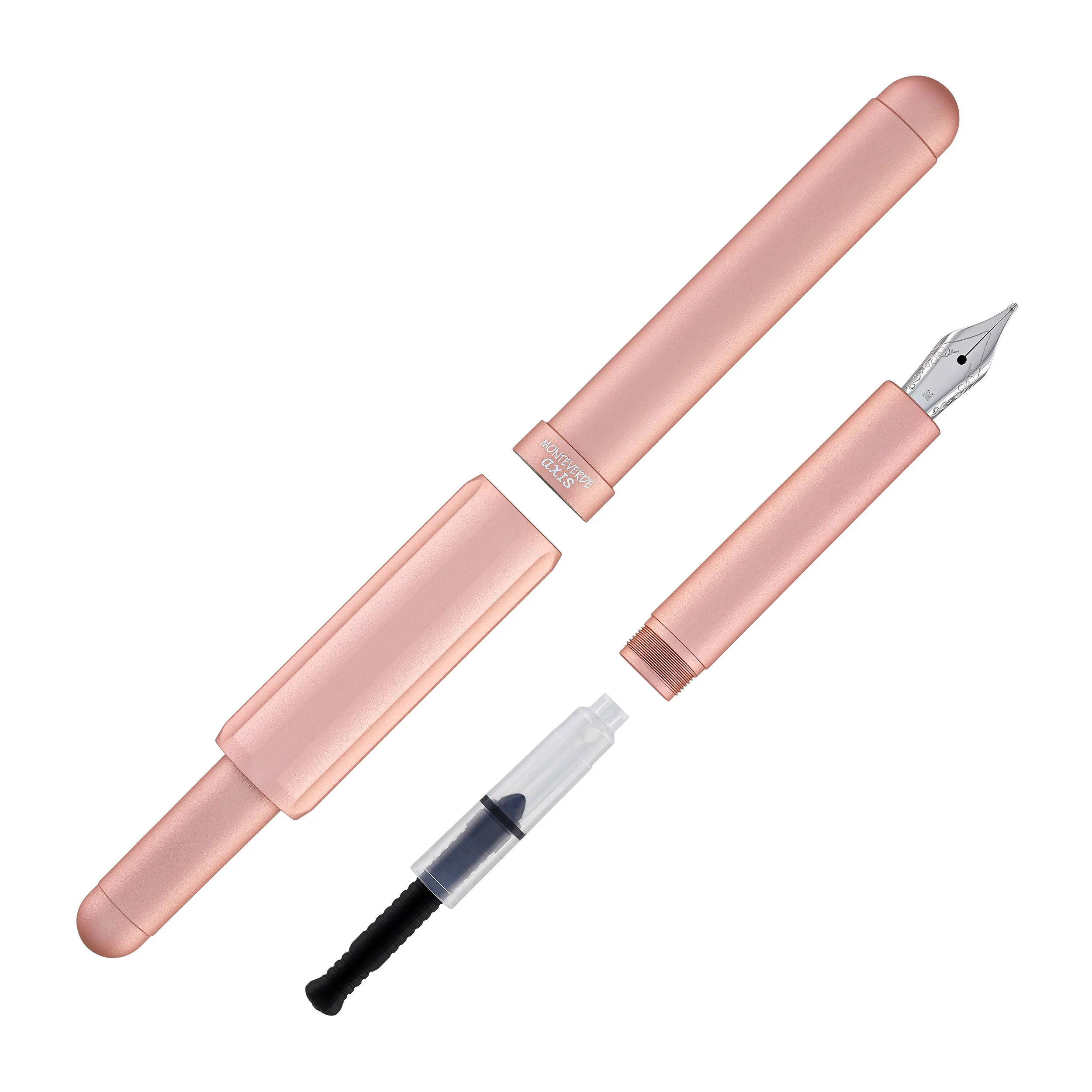 Monteverde Axis Fountain Pen in Champagne - Image 6