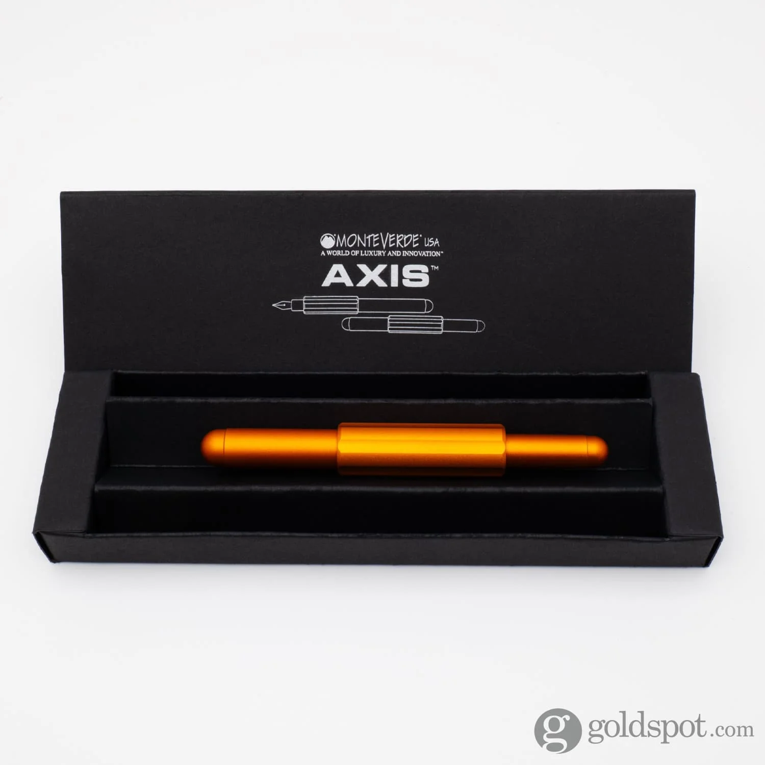 Monteverde Axis Fountain Pen in Orange - Image 9