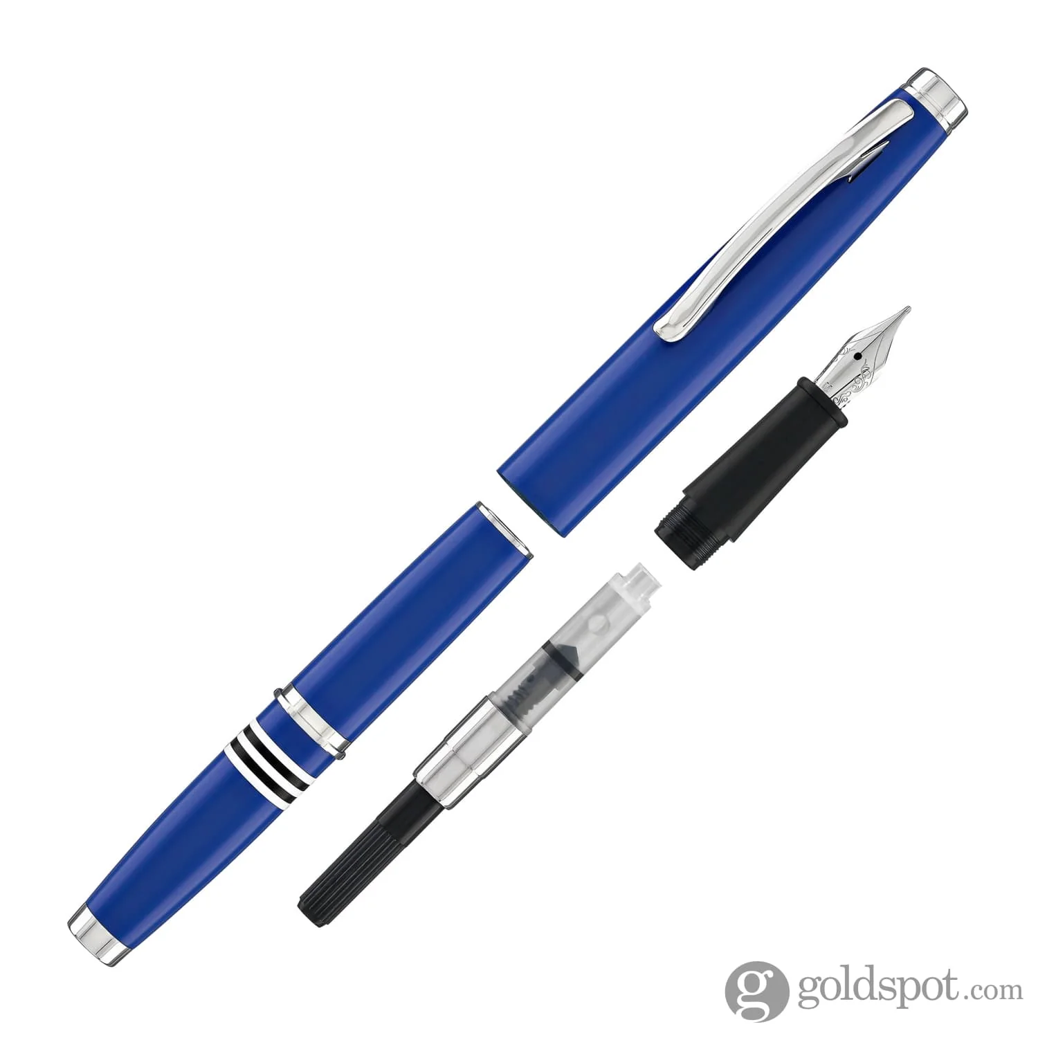 Monteverde Dakota Fountain Pen in Airforce Matte Blue - Image 8