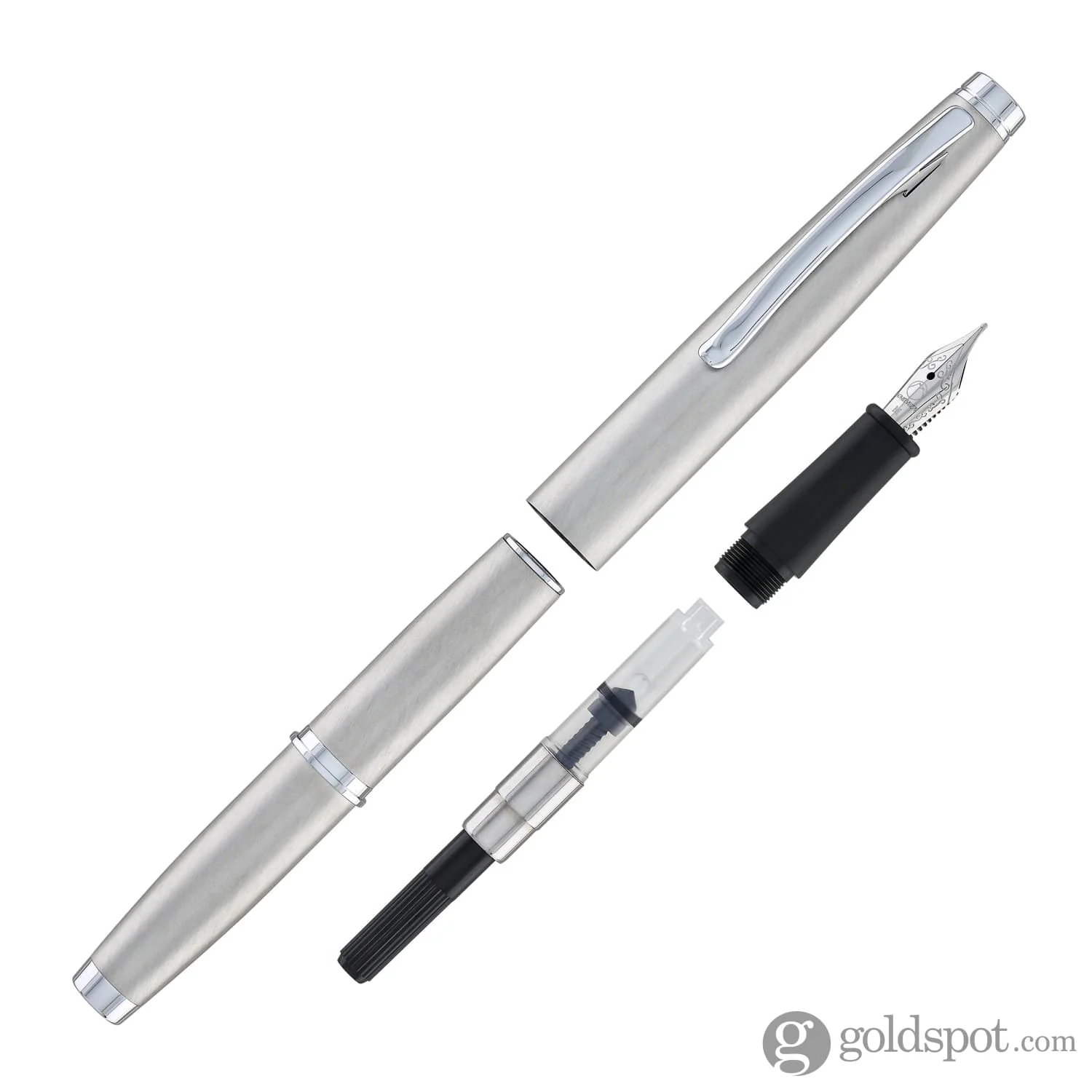 Monteverde Dakota Fountain Pen in Stainless Steel - Image 7