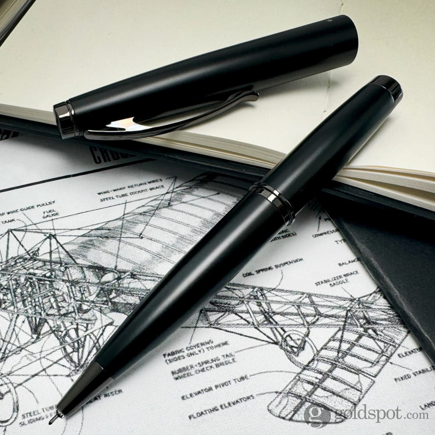 Monteverde Dakota Gel Pen in Black Sky - Image 9