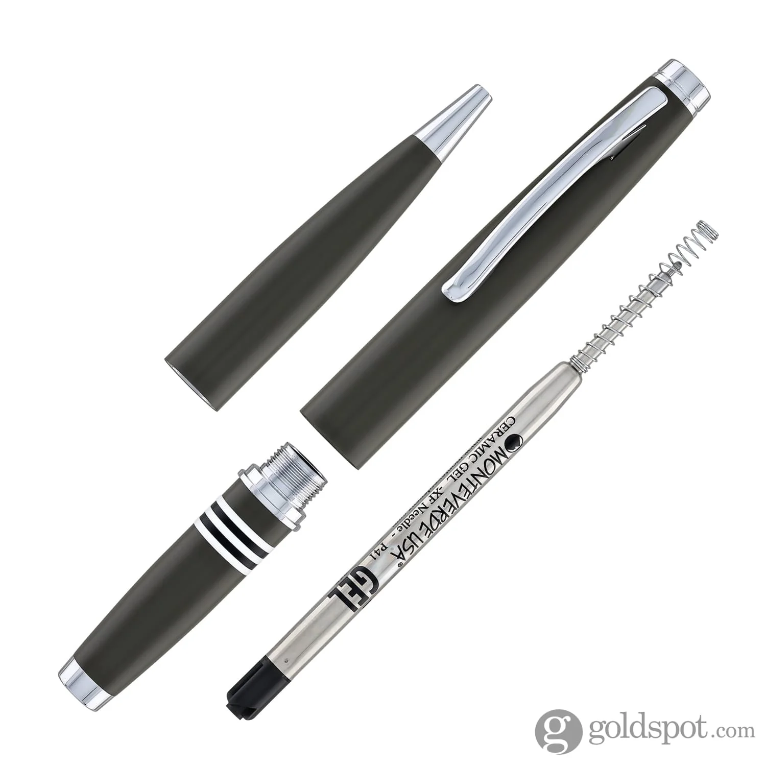 Monteverde Dakota Gel Pen in Military Green - Image 7