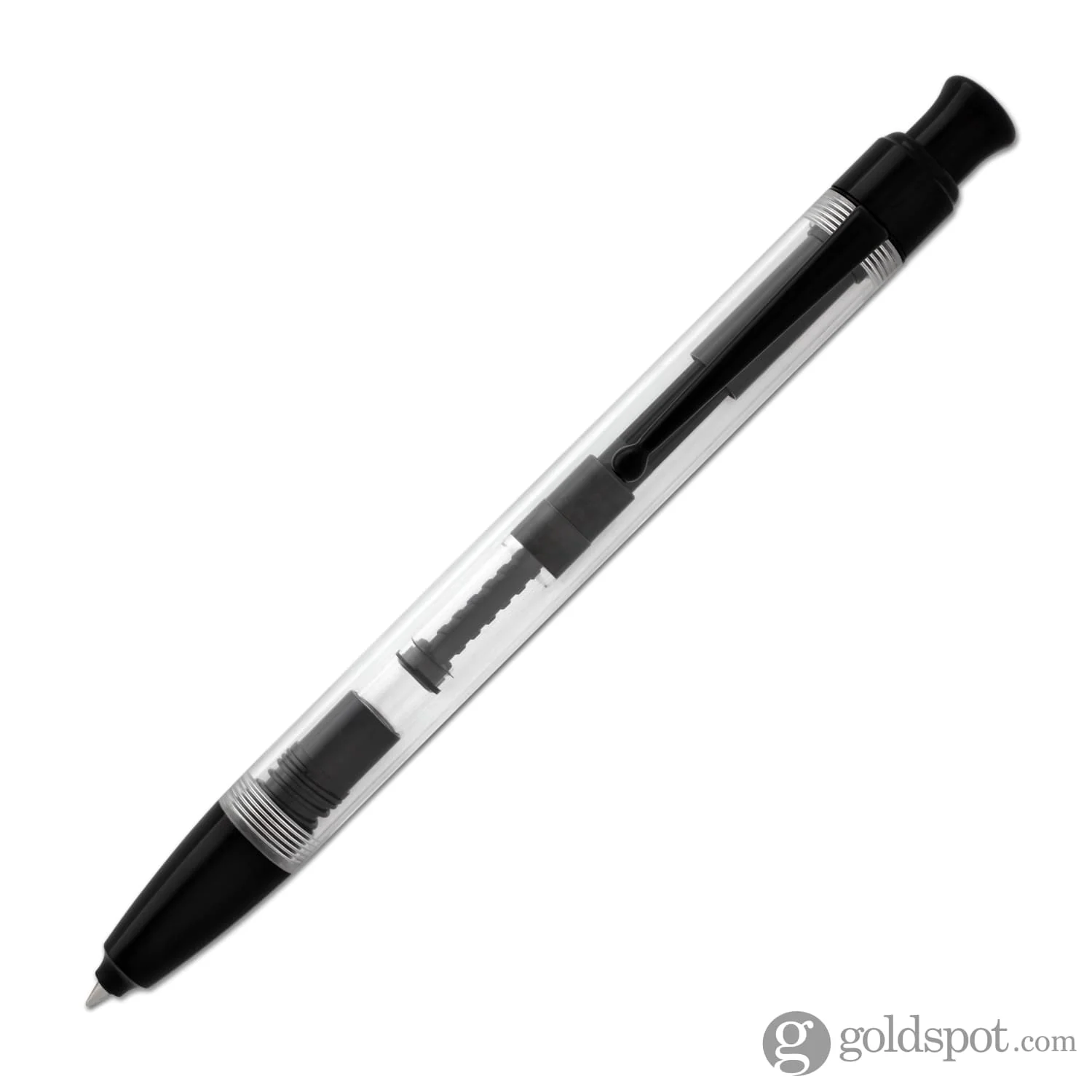 Monteverde Engage One Touch Ink Ball Pen in Clear Demonstrator - Image 11