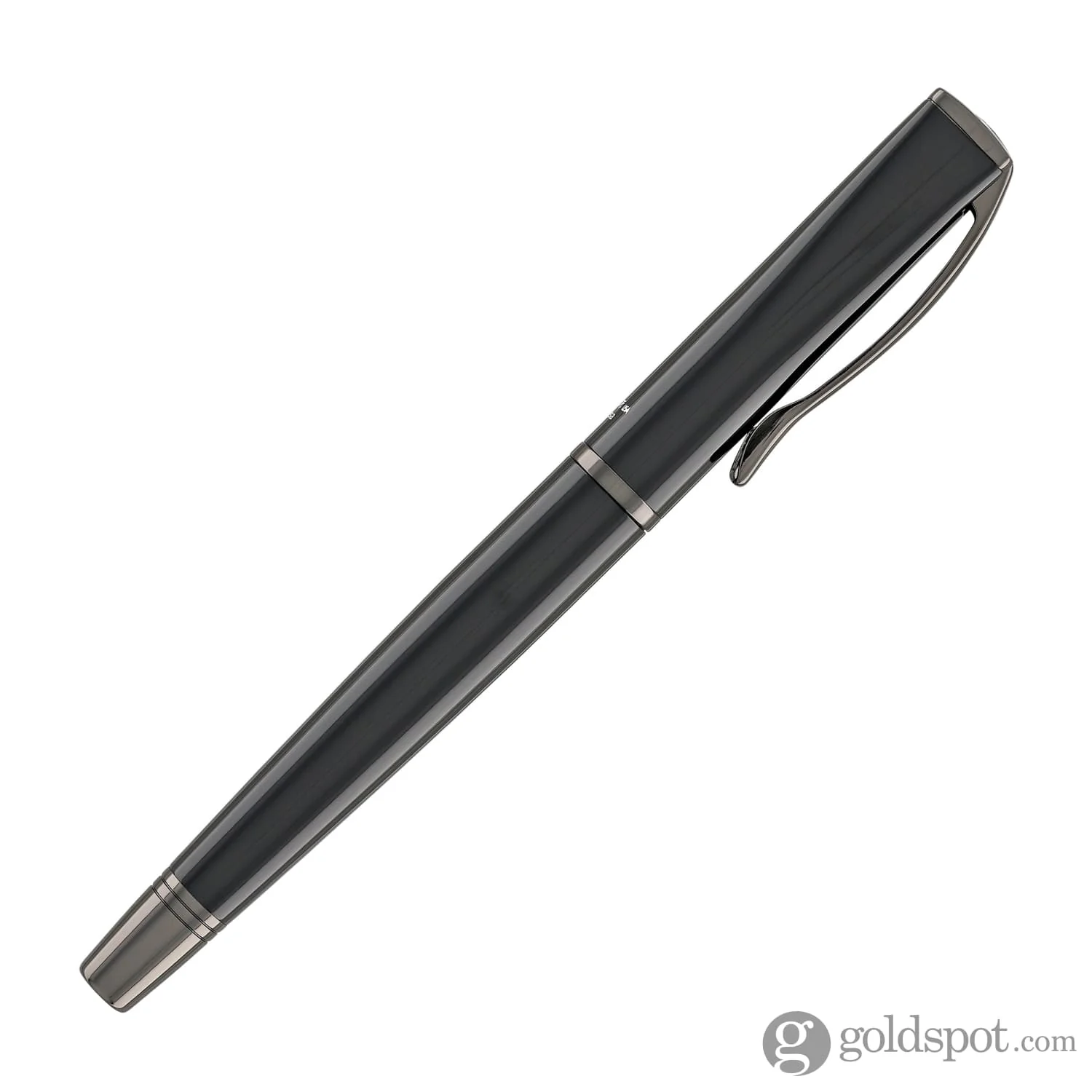 Monteverde Impressa Rollerball Pen in Black with Gunmetal Trim - Image 6