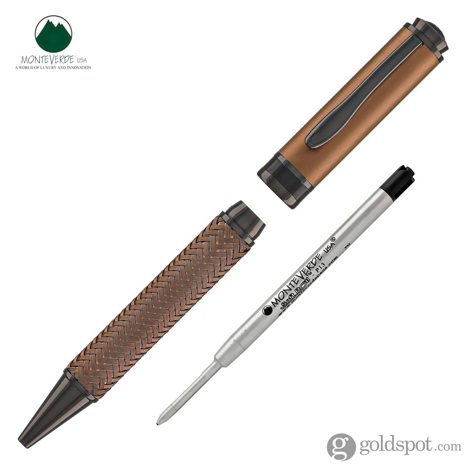 Monteverde Innova Formula M Ballpoint Pen in Bronze - Image 5