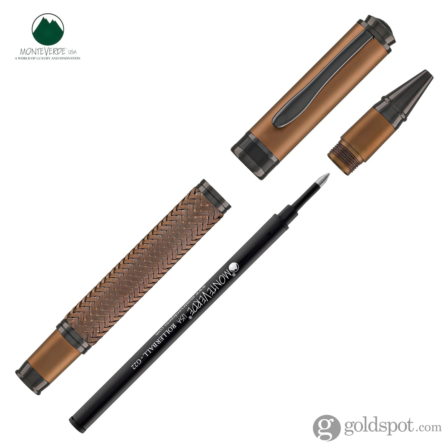 Monteverde Innova Formula M Rollerball Pen in Bronze - Image 7