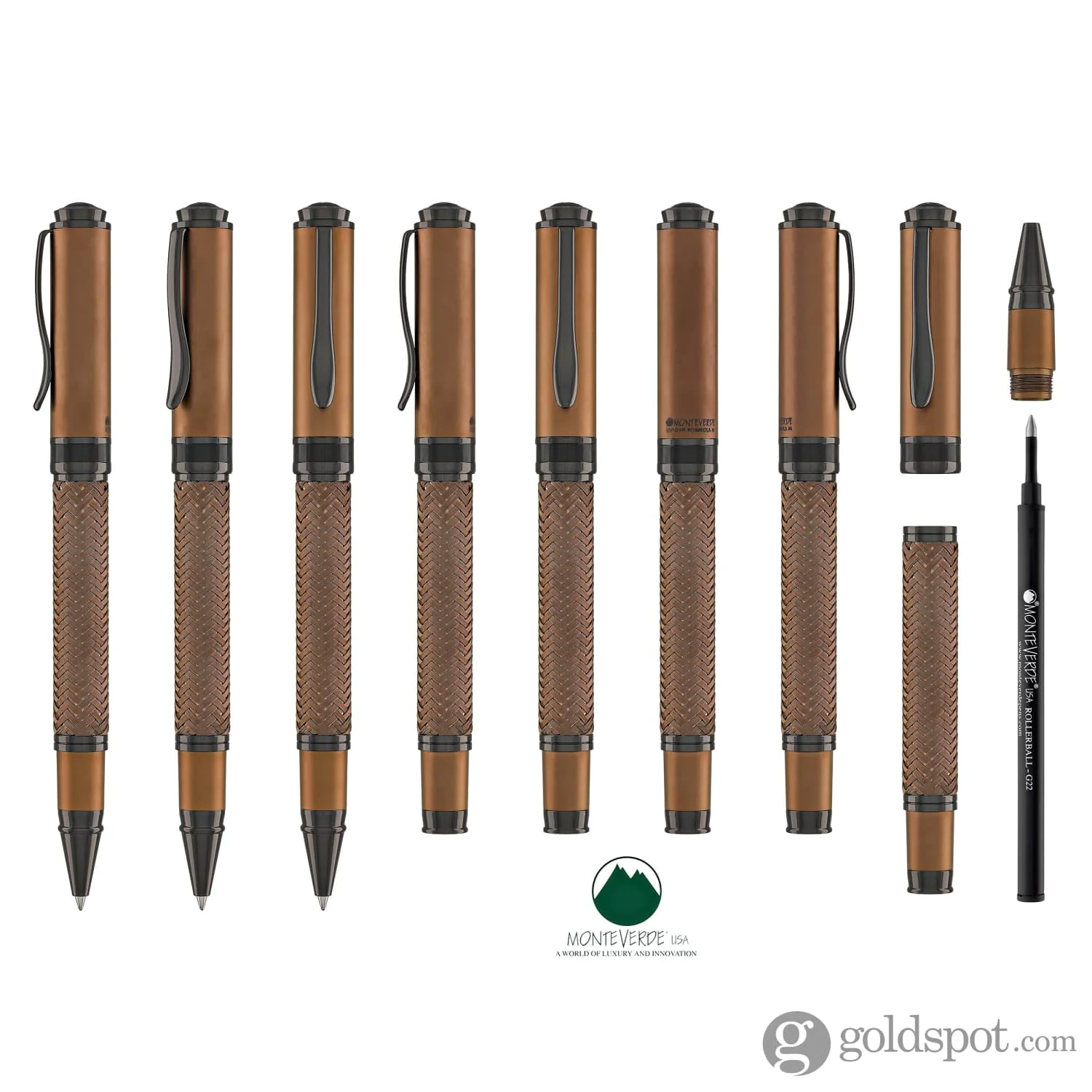 Monteverde Innova Formula M Rollerball Pen in Bronze - Image 8