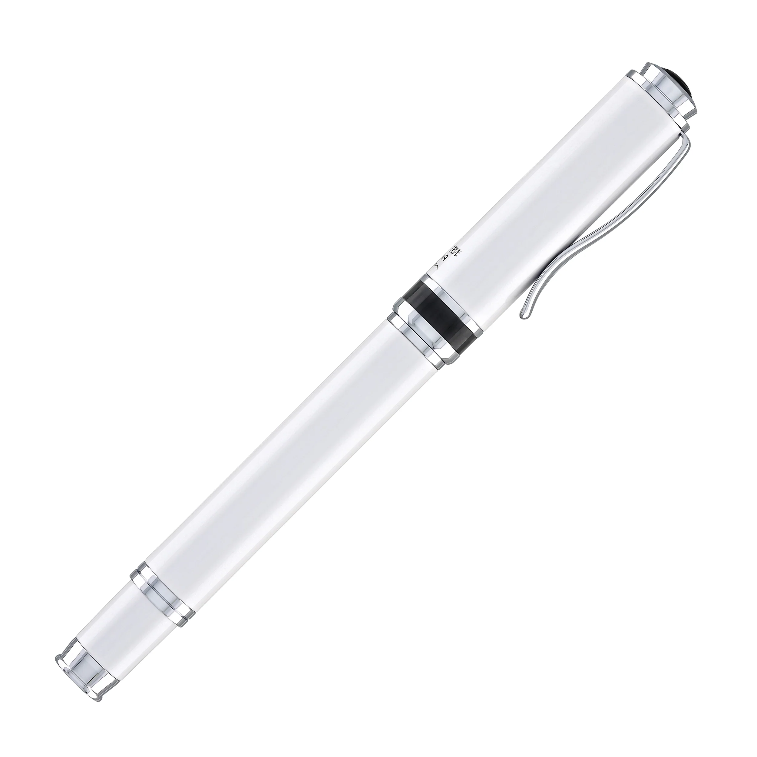 Monteverde Innova Fountain Pen in 2026 Cloud Dancer in Chrome Trim - Limited Edition - Image 7