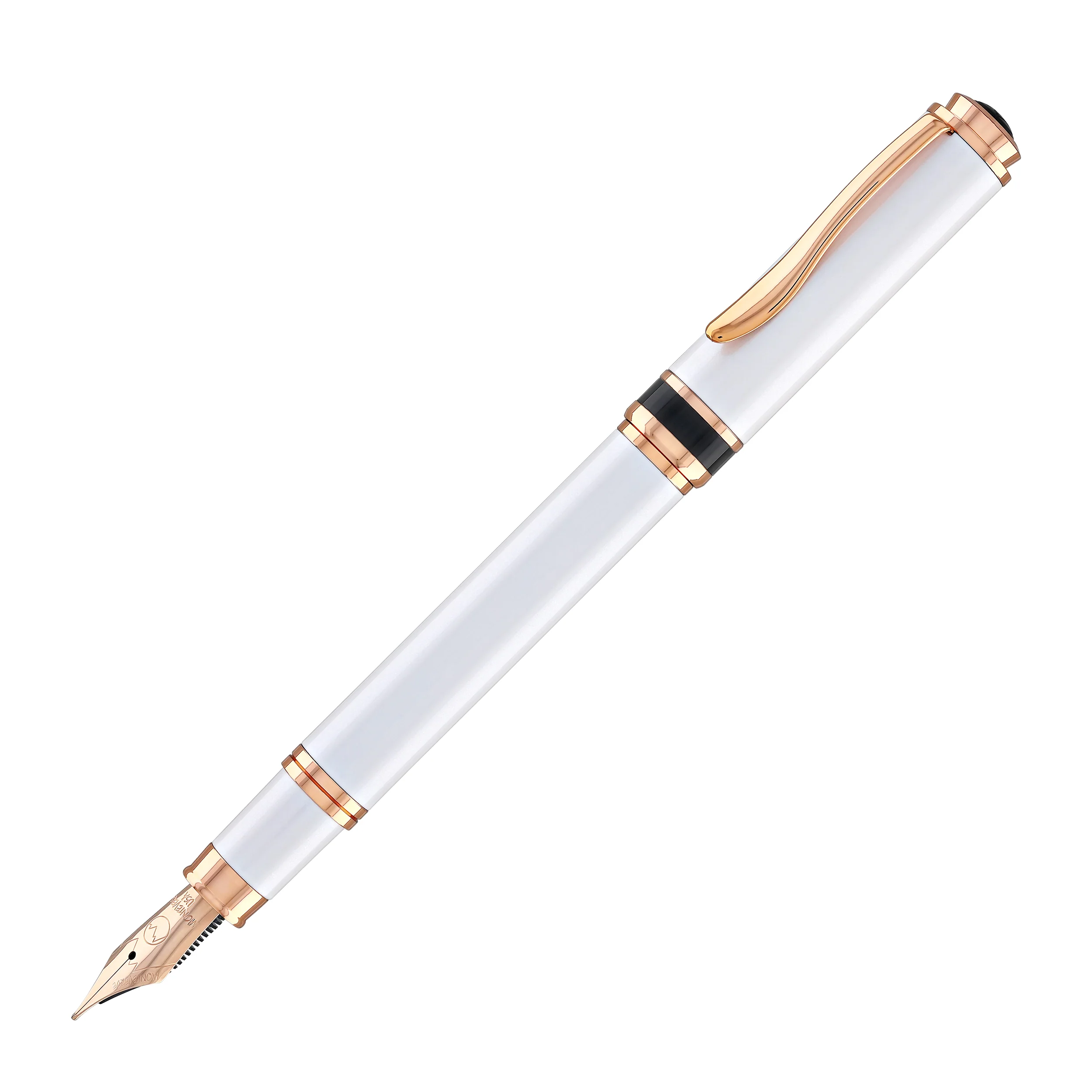 Monteverde Innova Fountain Pen in 2026 Cloud Dancer in Rose Gold Trim - Limited Edition - Image 4