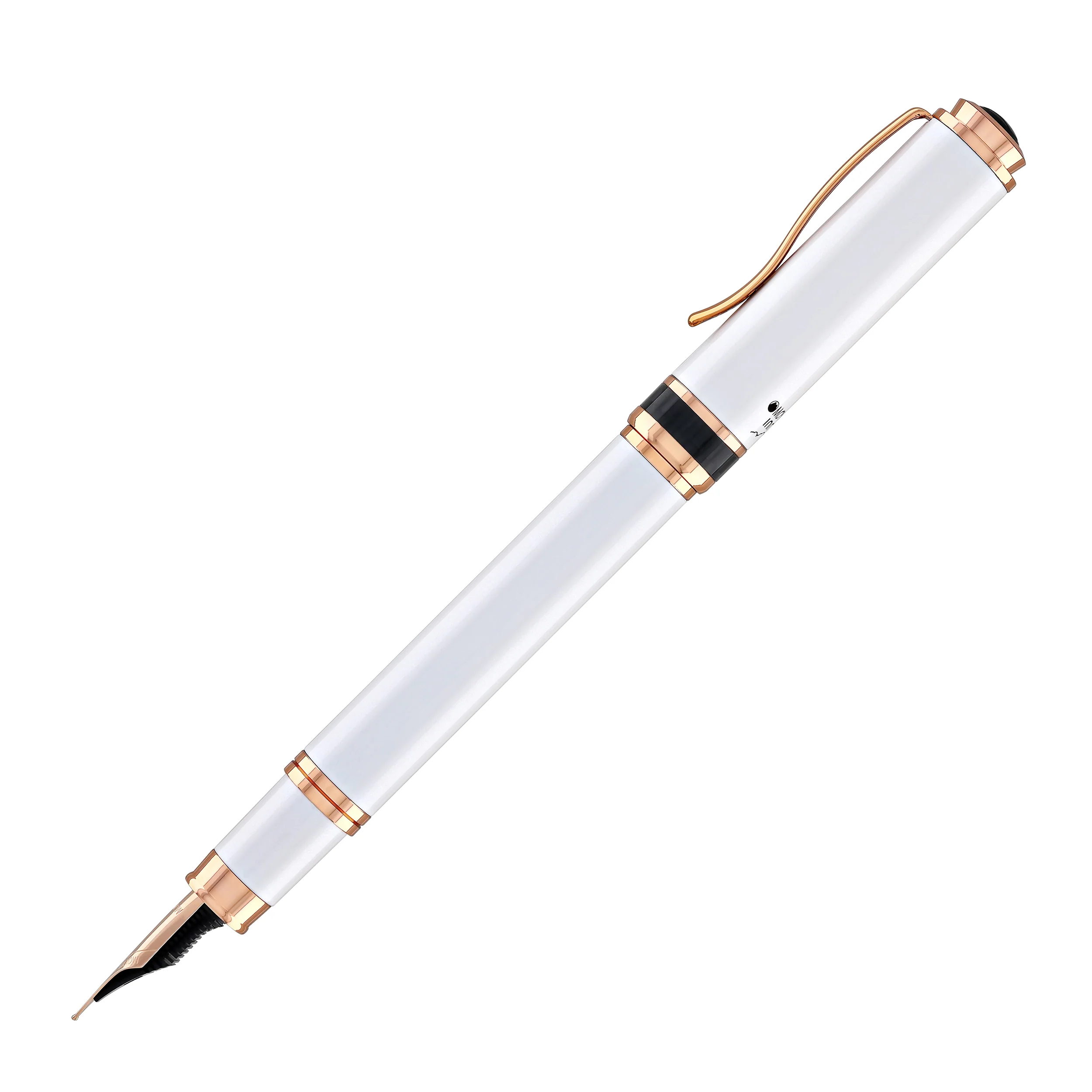 Monteverde Innova Fountain Pen in 2026 Cloud Dancer in Rose Gold Trim - Limited Edition - Image 5