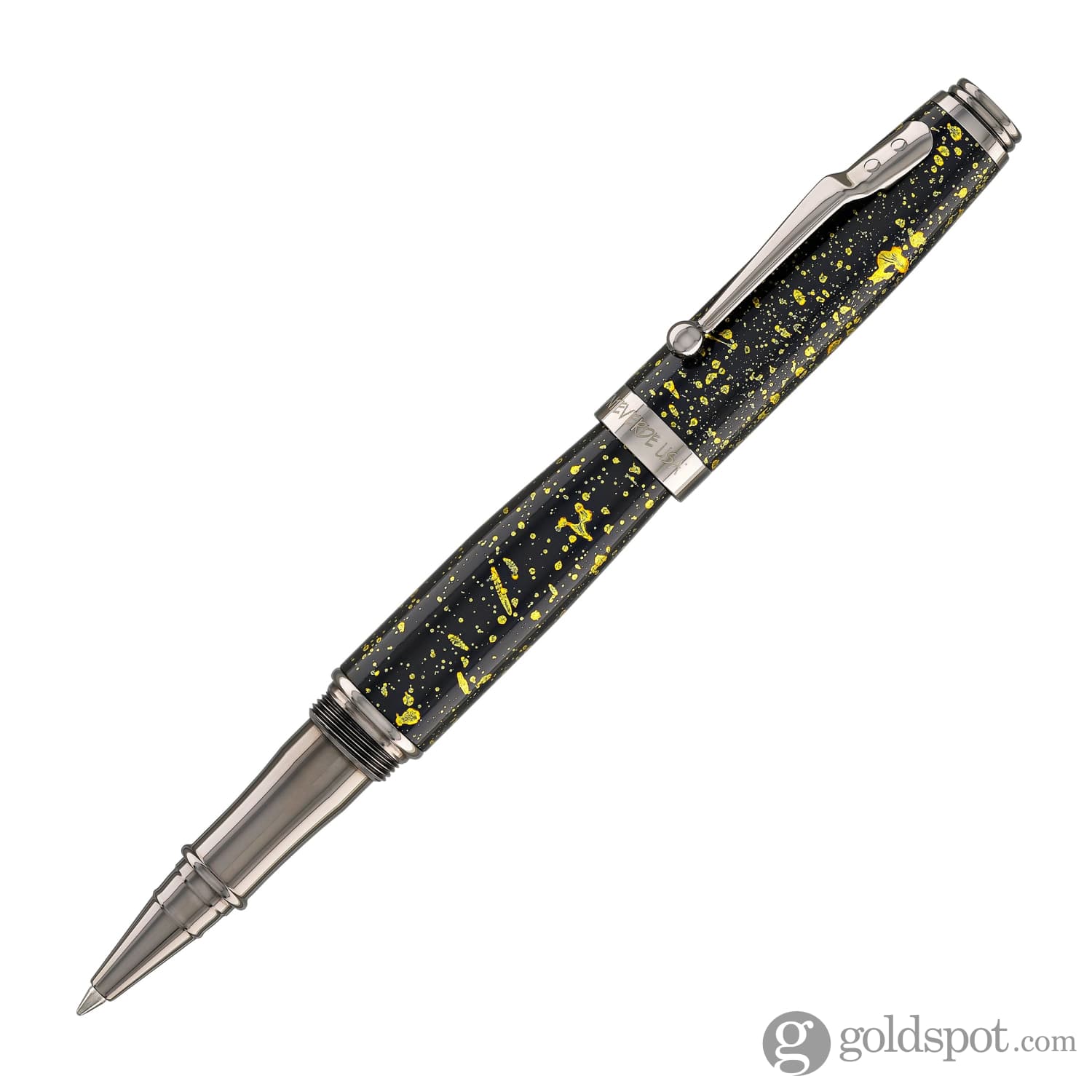 Monteverde Invincia Vega Rollerball Pen in Starlight Yellow - Image 2