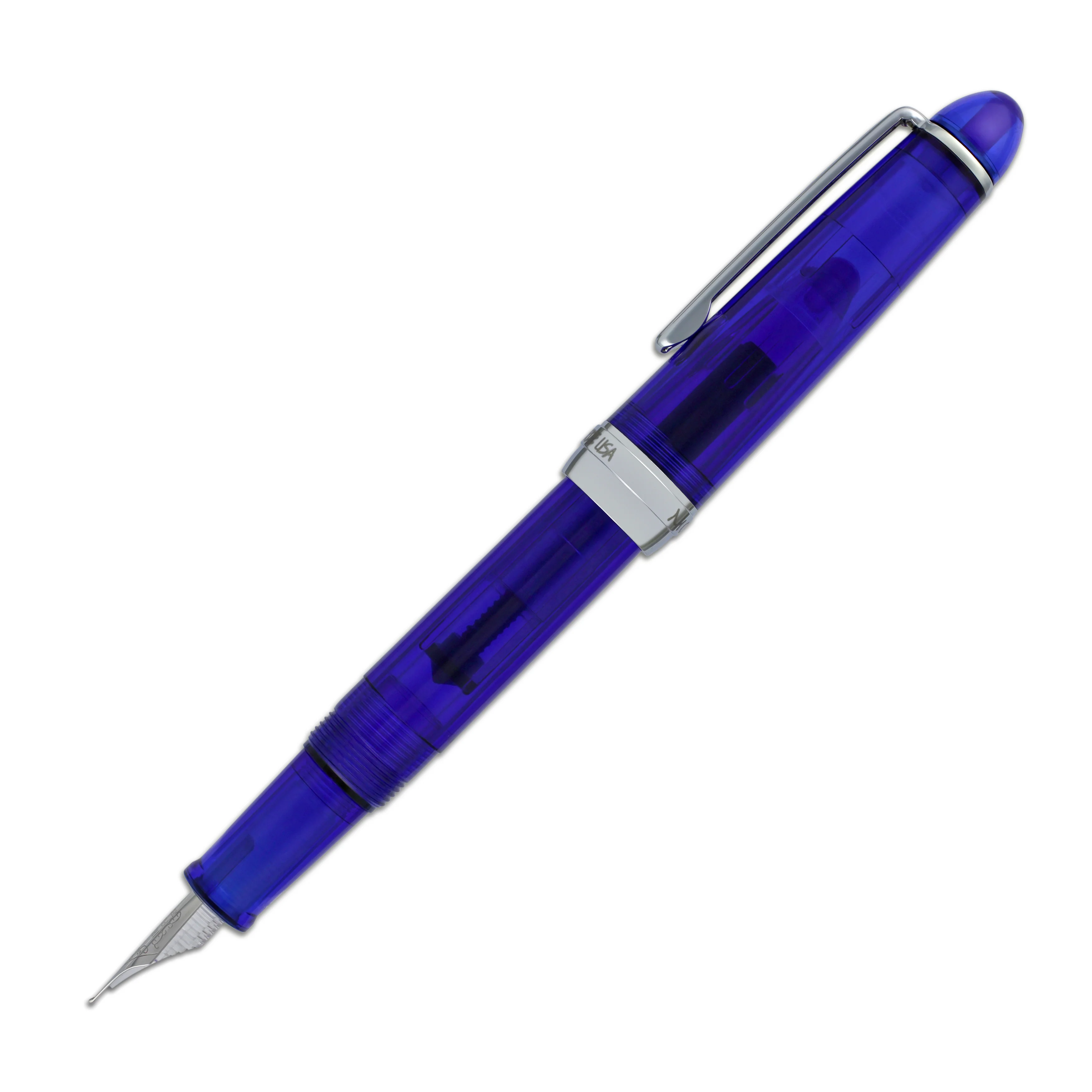 Monteverde Monza Fountain Pen in Blue - Fine, Medium and Omniflex Nibs - Pack of 3 - Image 4