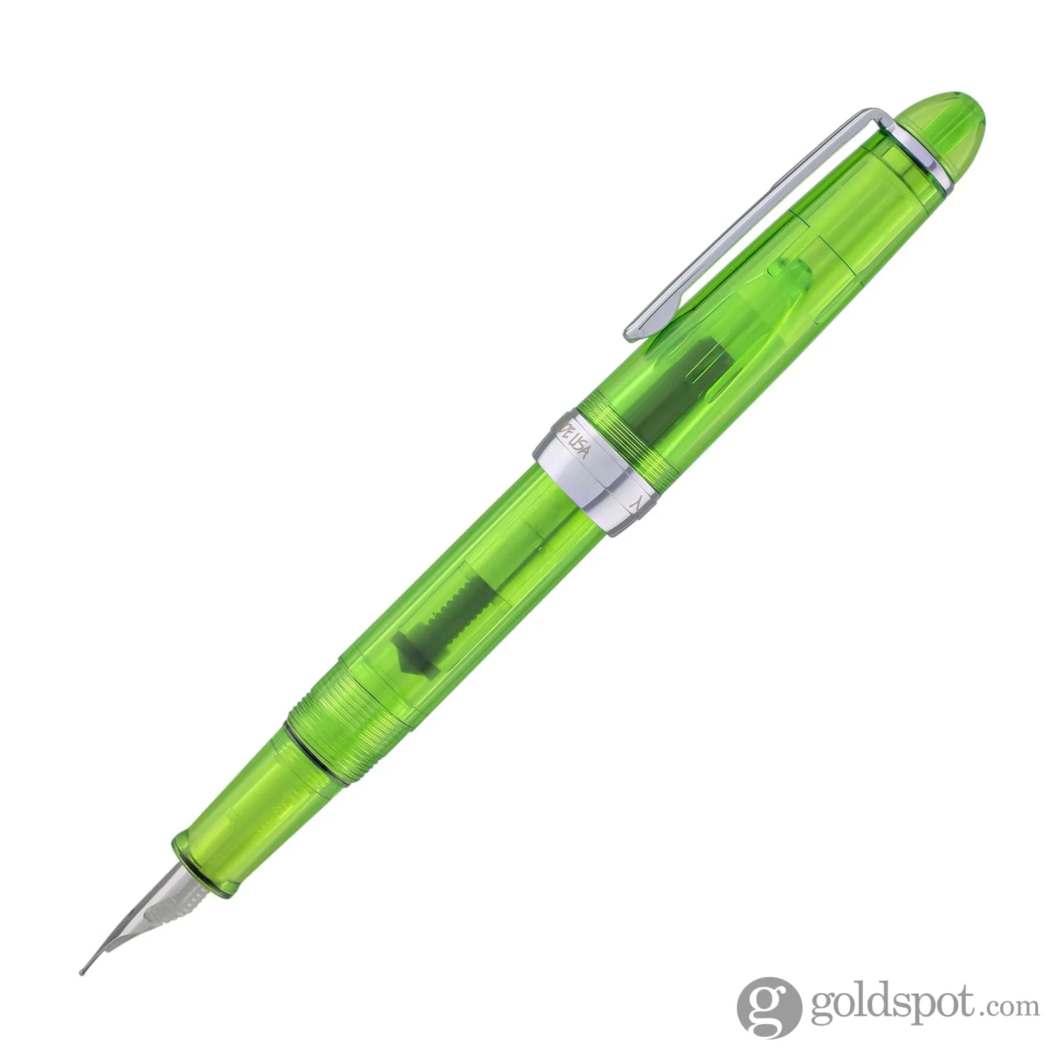 Monteverde Monza ID Fountain Pen Set in Green - Flex Nib - Image 5