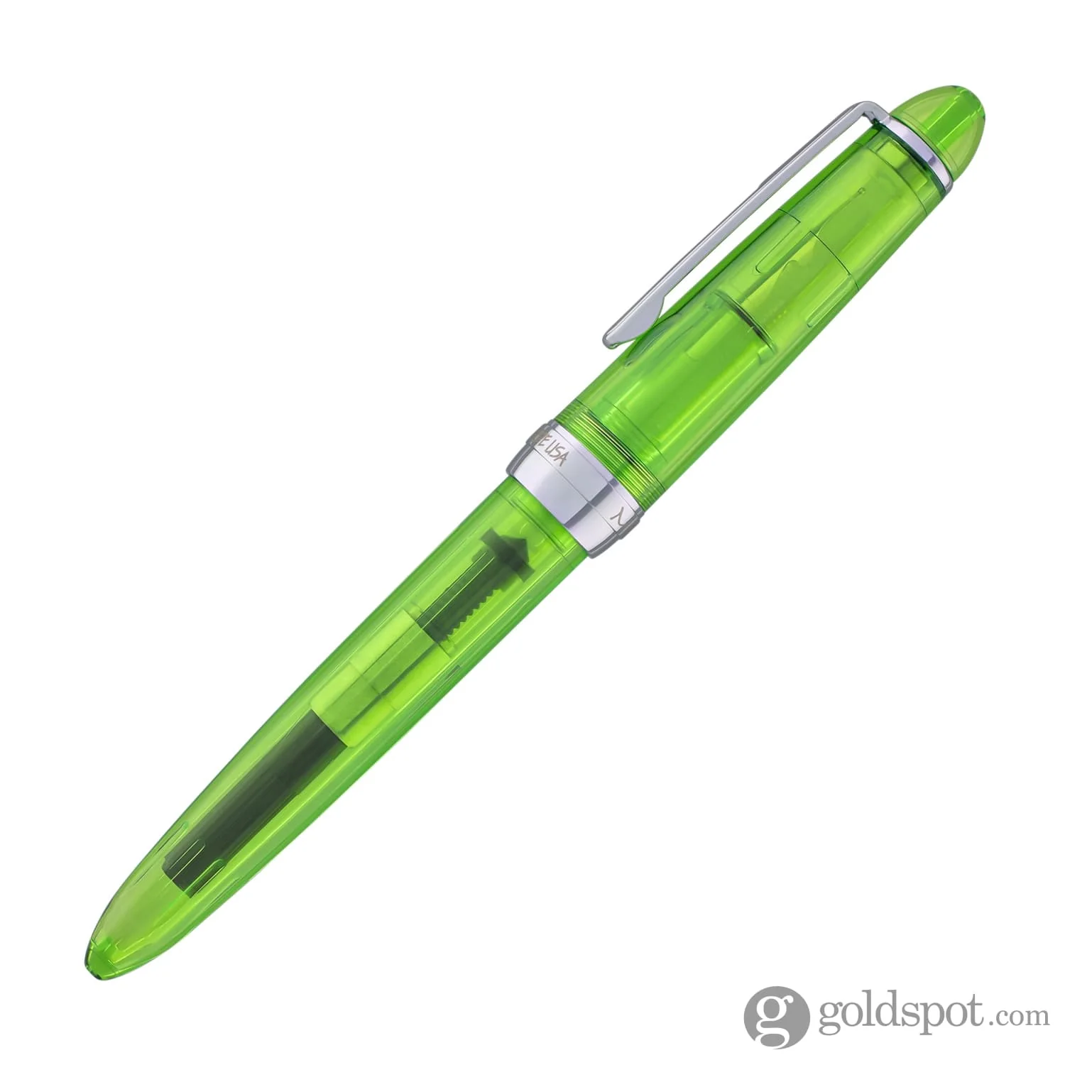Monteverde Monza ID Fountain Pen Set in Green - Flex Nib - Image 7