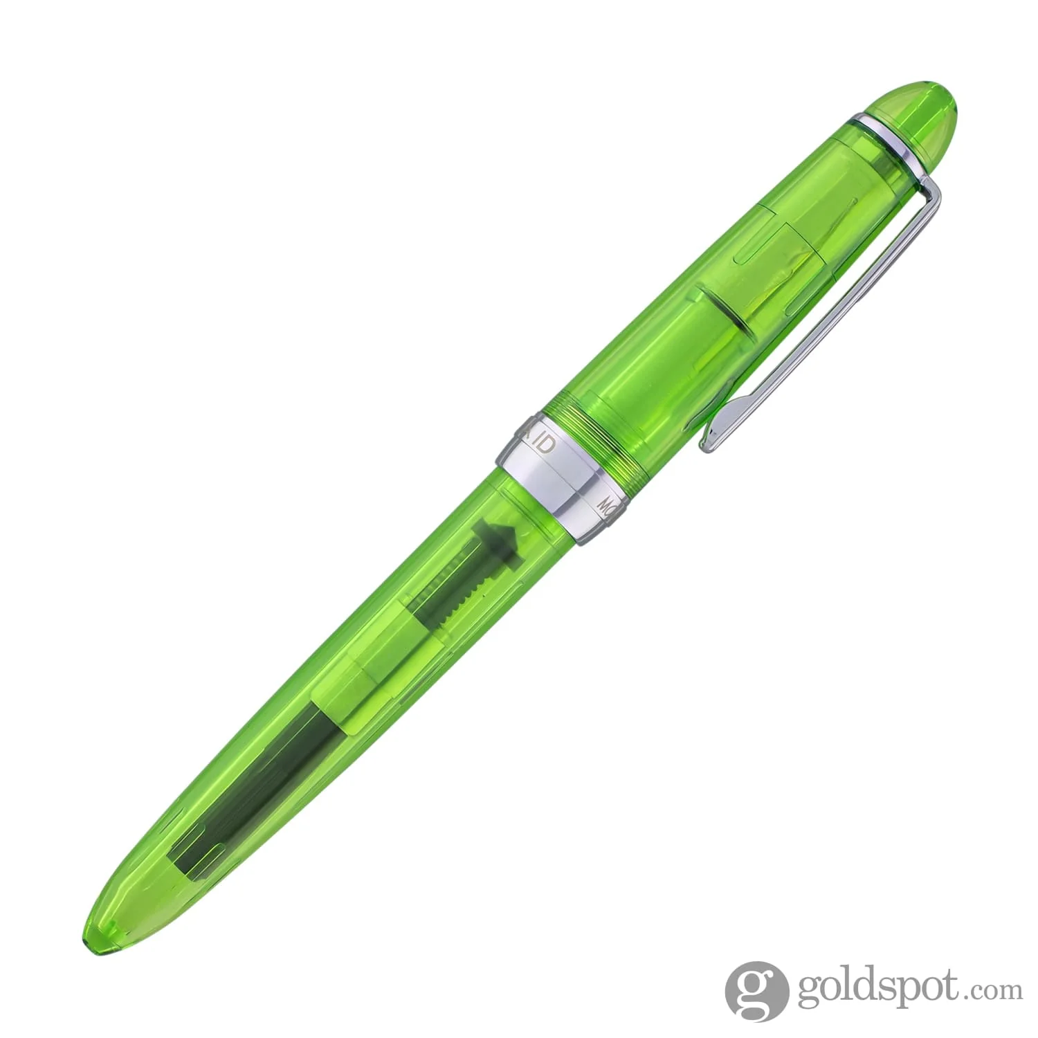 Monteverde Monza ID Fountain Pen Set in Green - Flex Nib - Image 8
