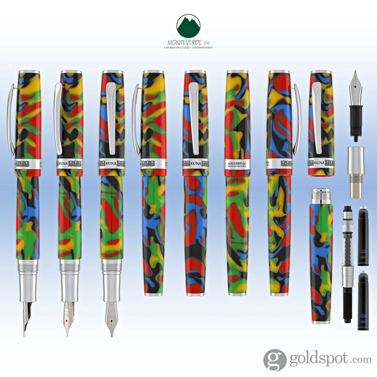 Monteverde People of the World Fountain Pen in Kuna - Image 8