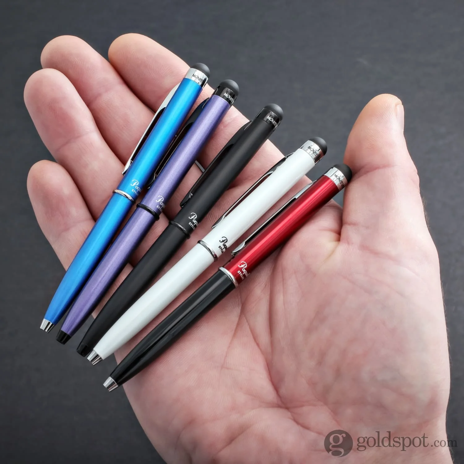 Monteverde Poquito Stylus Ballpoint Pen in Purple - Image 8