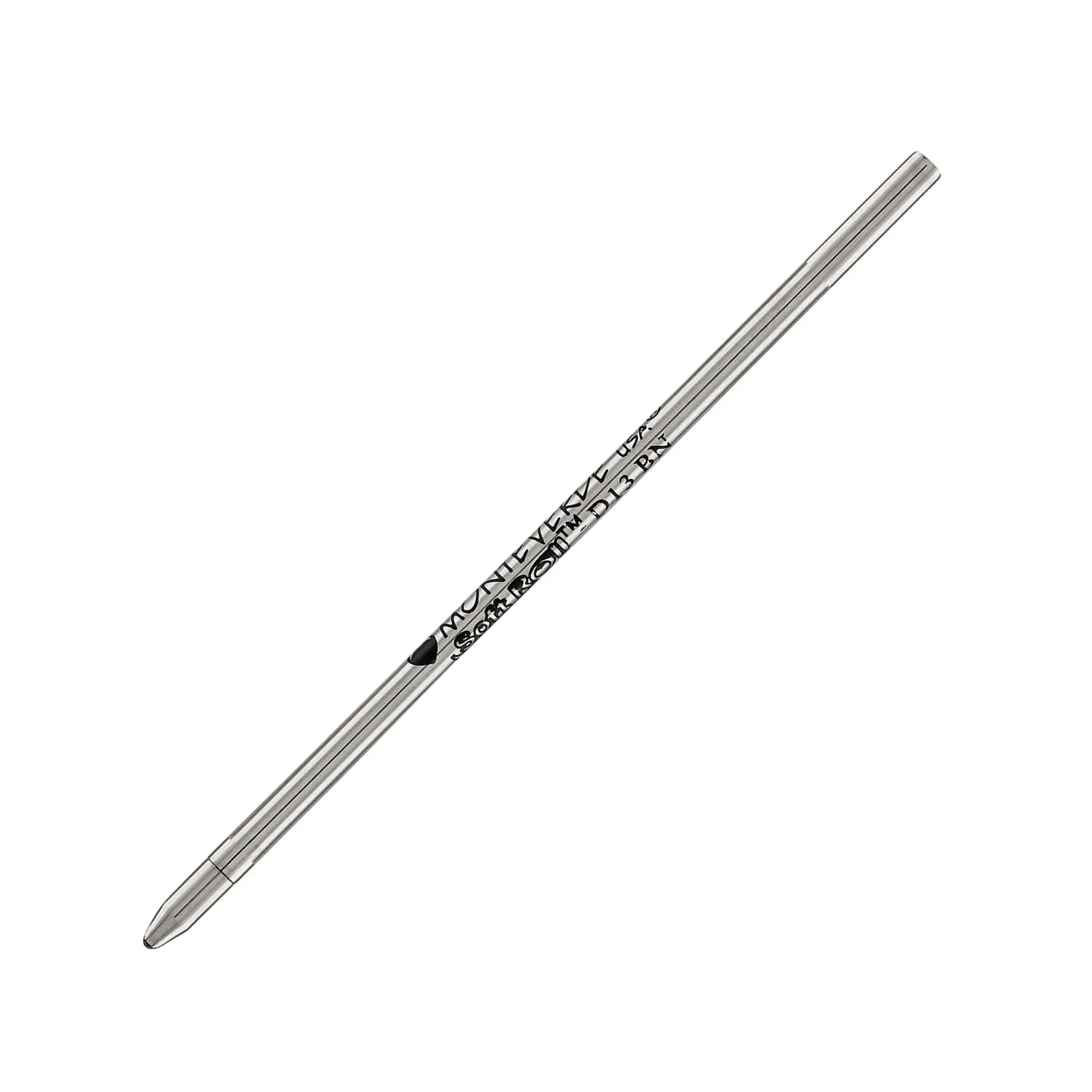 Monteverde D-1 Size Soft Roll Multi Function Ballpoint Pen Refill in Brown - Medium Point